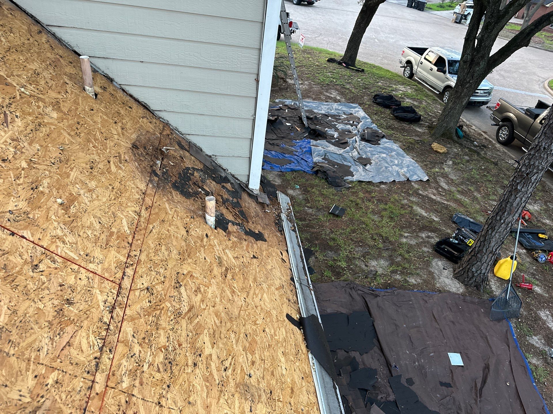 Project in Houston by Motion Roofing