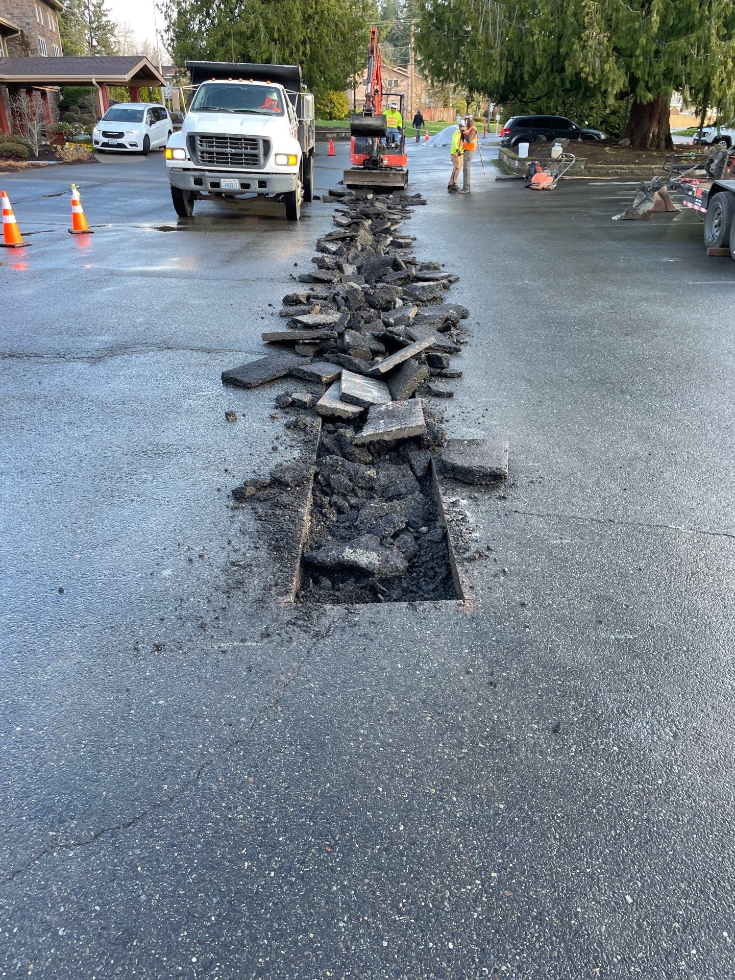 Asphalt Patch Repair | Auburn  by Jireh Asphalt & Concrete Inc 