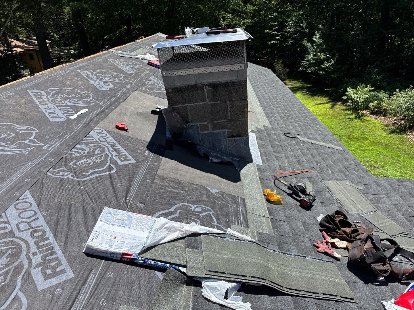 Full Roof Replacement Following Prior Chimney Repair – Repeat Customer Project by Sensible Home Solutions