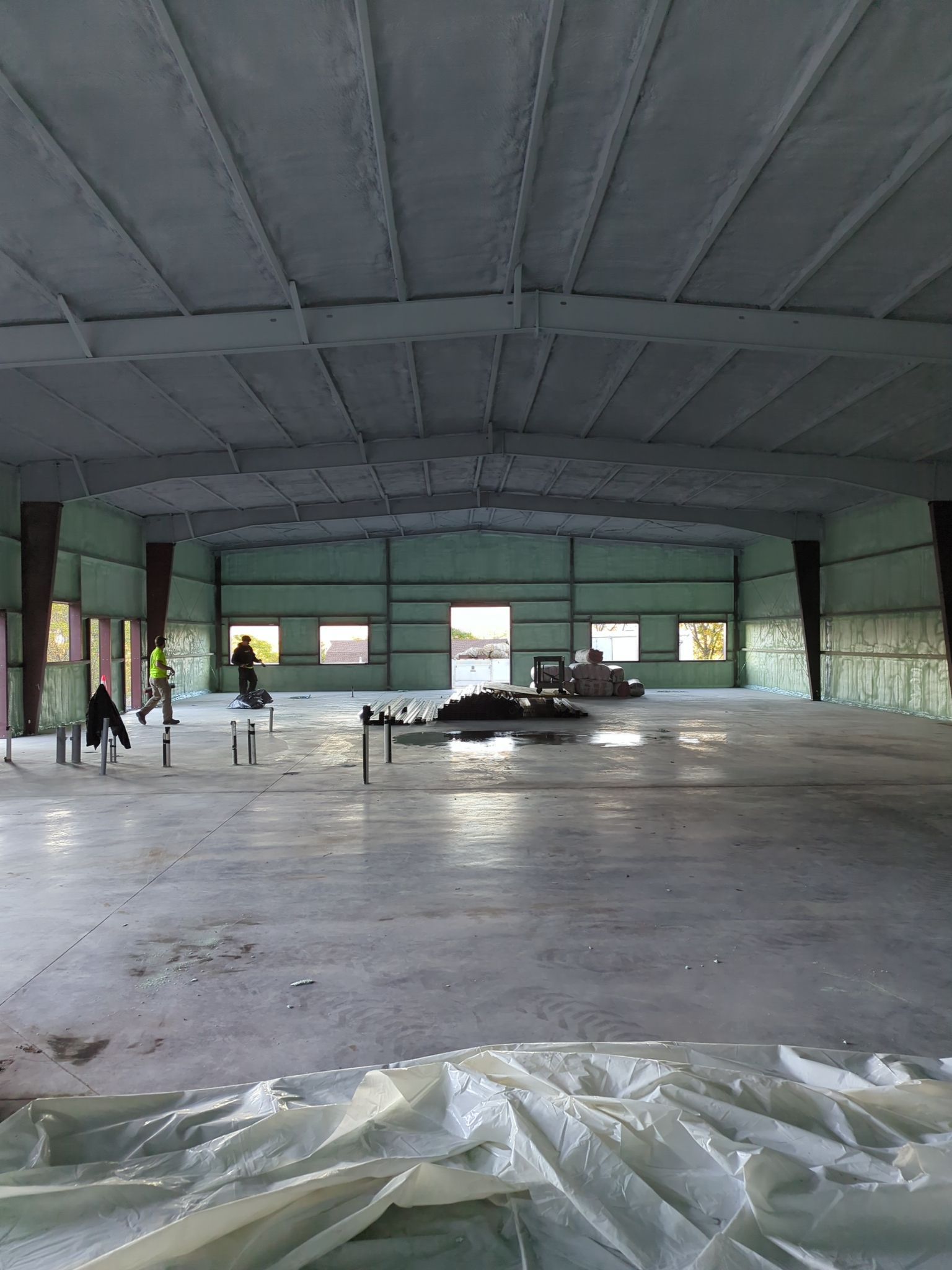 Commercial Building using Closed Cell Spray Foam by NYS Foam & Energy