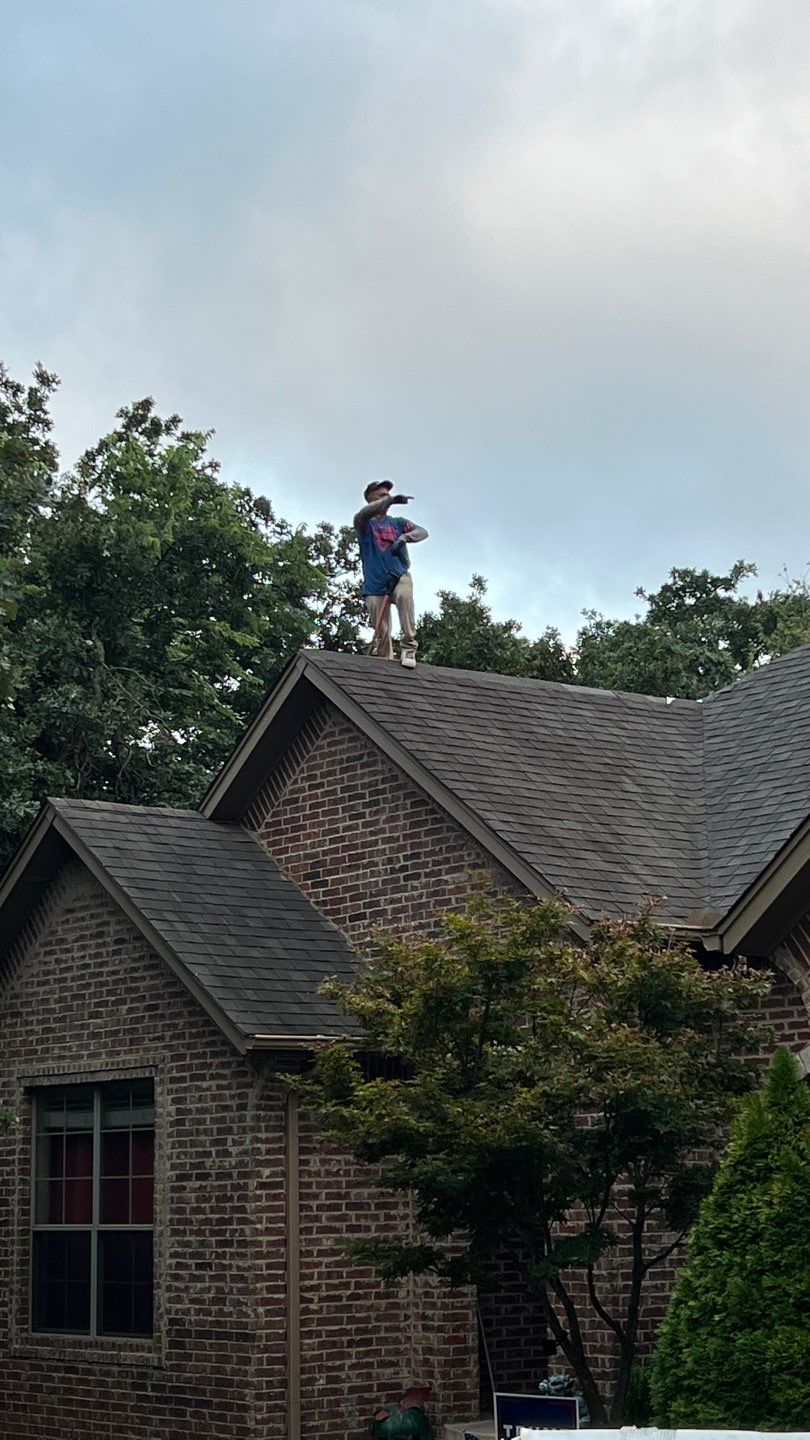 Residential Roofing Installation using GAF Natural Shadow  by A & H Roofing and Contracting