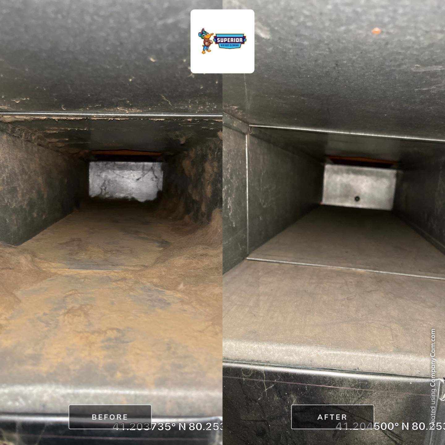 Air Duct Cleaning With a Vacuum Truck in Mercer, PA by Superior Air Duct Cleaning