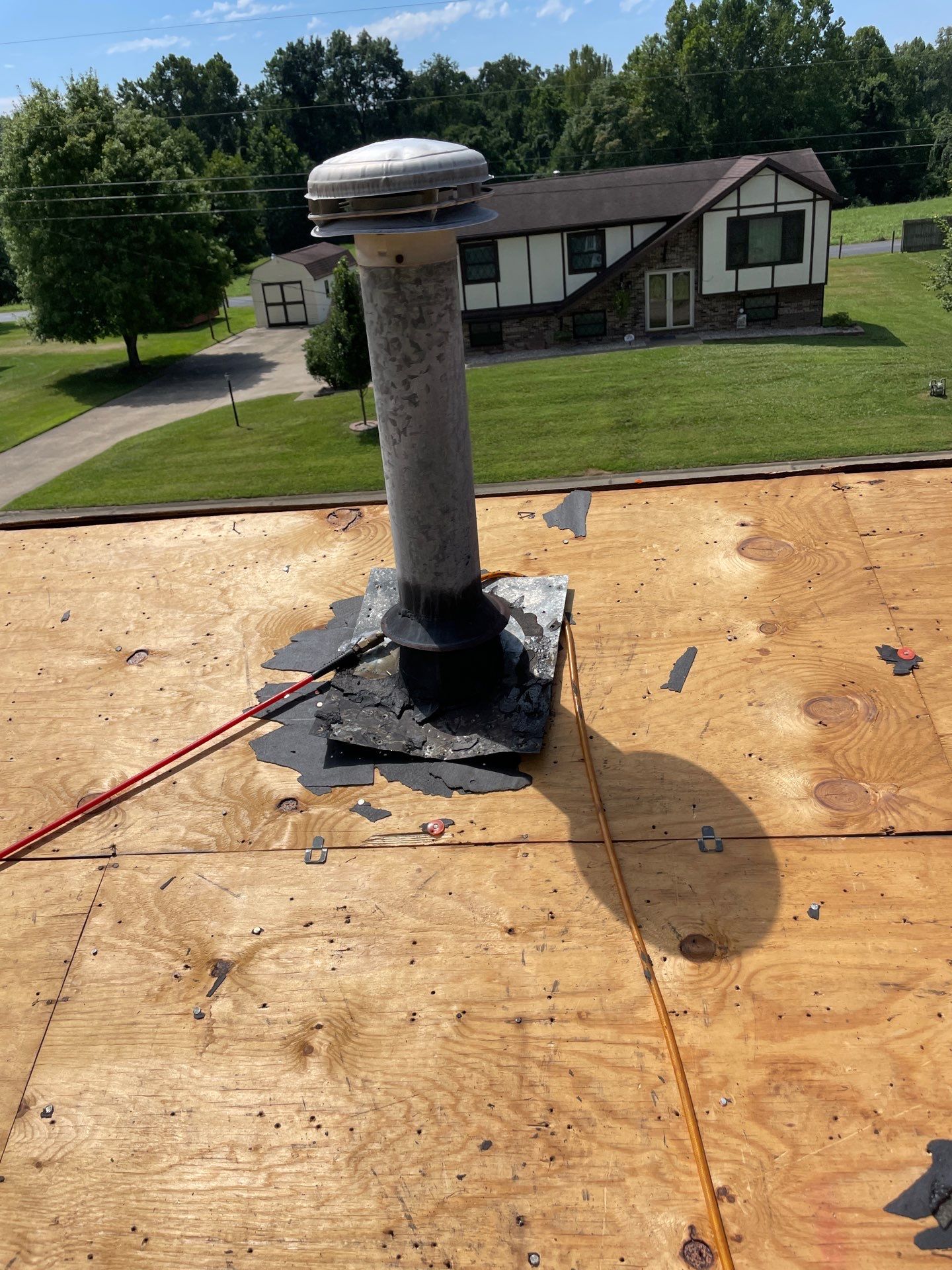 Residential Roofing Installation using GAF Timberline HDZ Oyster Grey by Rainstoppers Roofing