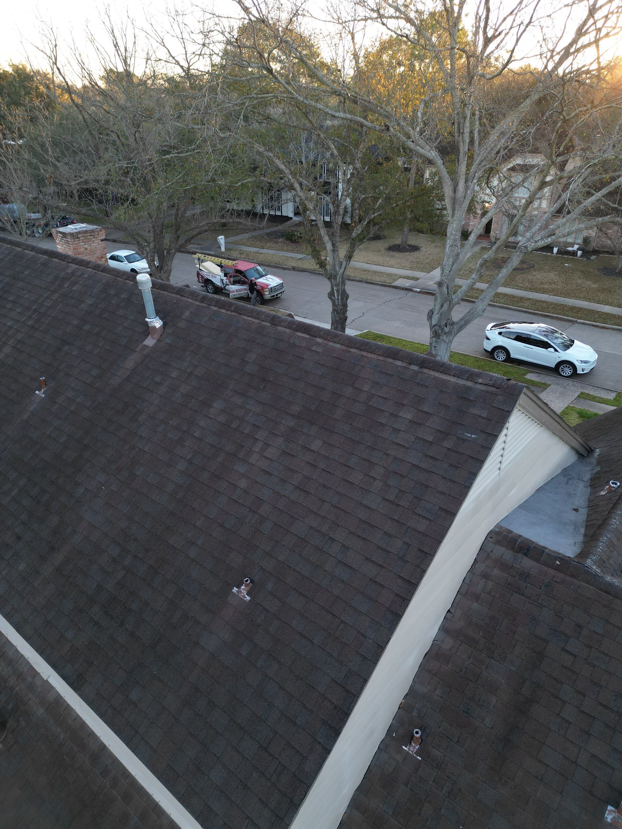 IKO Cambridge Weathered Wood by HHH Roofing & Construction