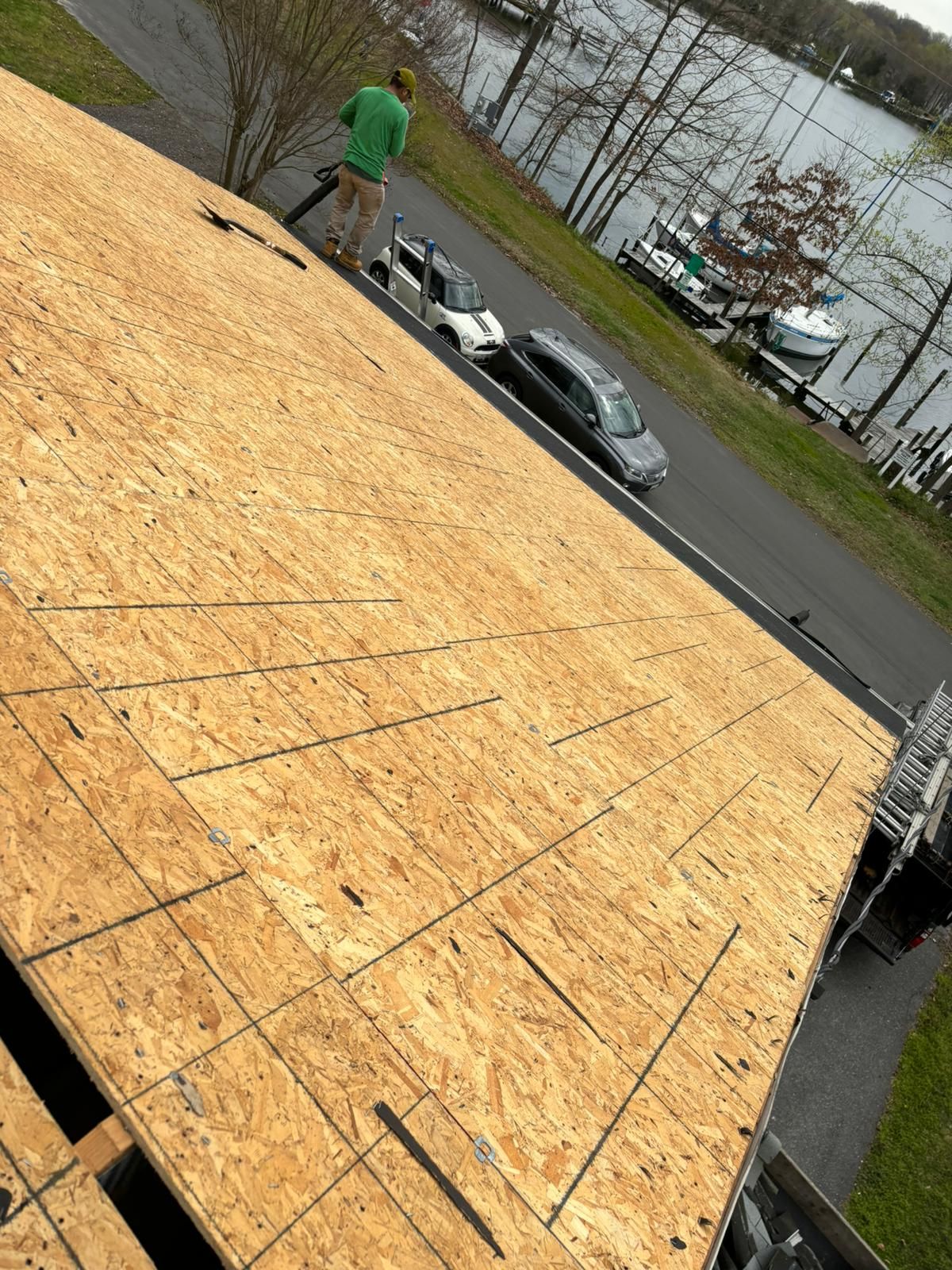 Roof Installation using GAF Timberline HDZ by ExteriorPros