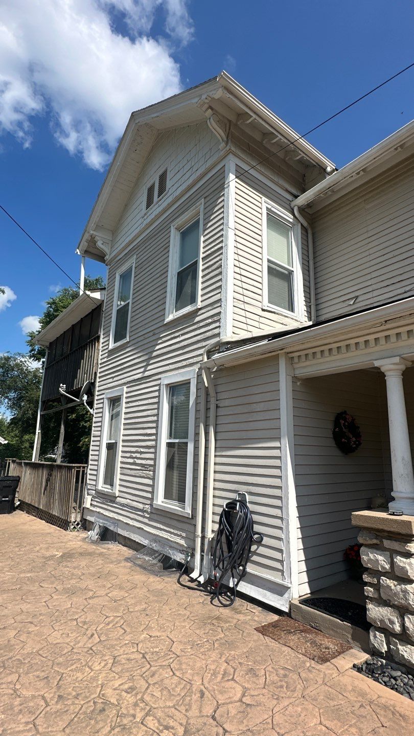 Historic Home Exterior Repair and Painting by Kevin Turner Painting