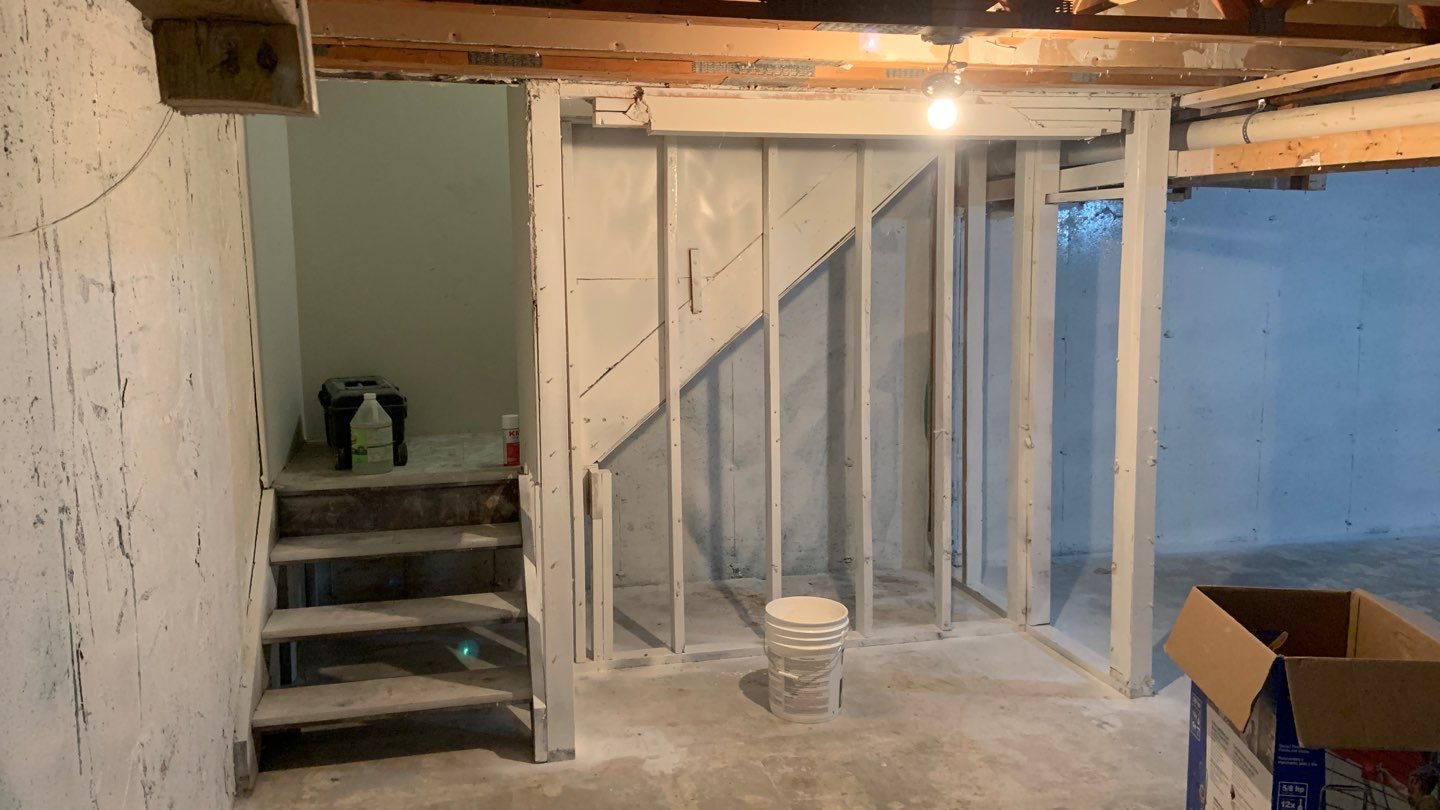 Grossly Contaminated Basement Mold by Chicagoland Water Medics
