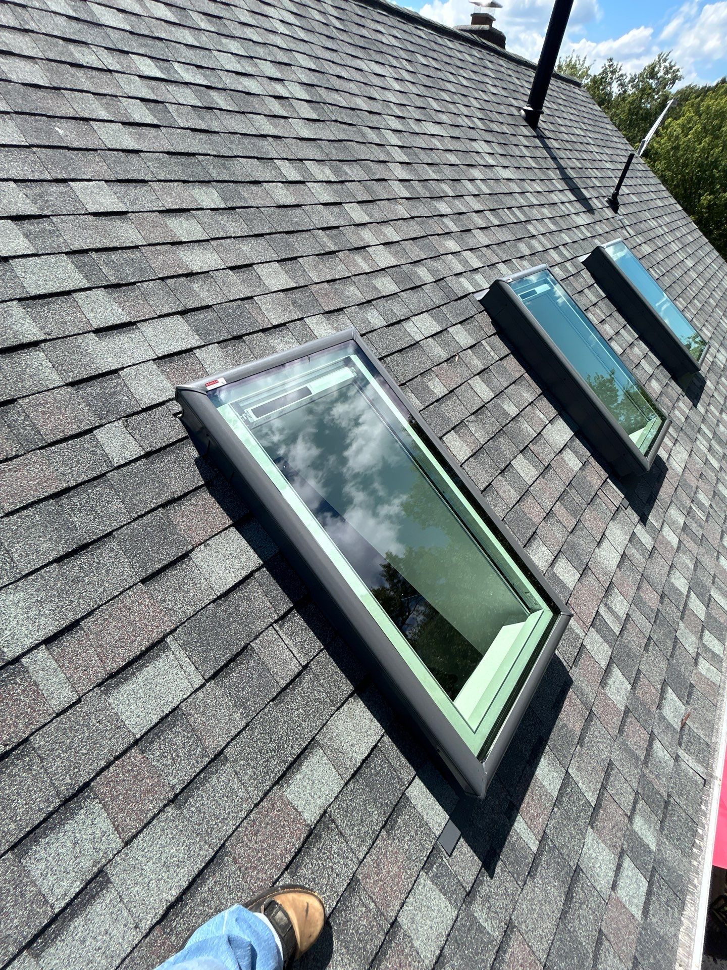 Manassas: Residential Roof Replacement with CertainTeed Landmark Pro in Colonial Slate  by RM Banning, Inc.