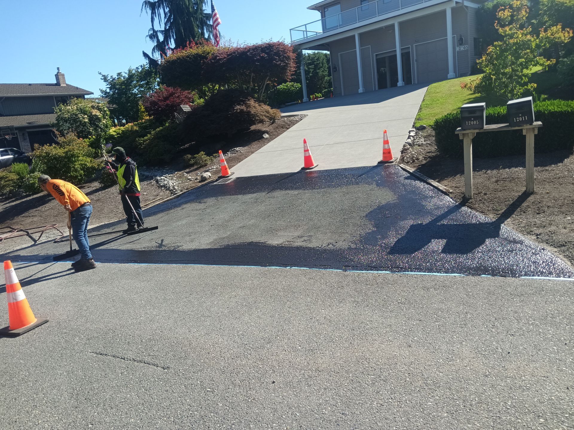 Concrete Driveway Repair | Edmonds  by Jireh Asphalt & Concrete Inc 