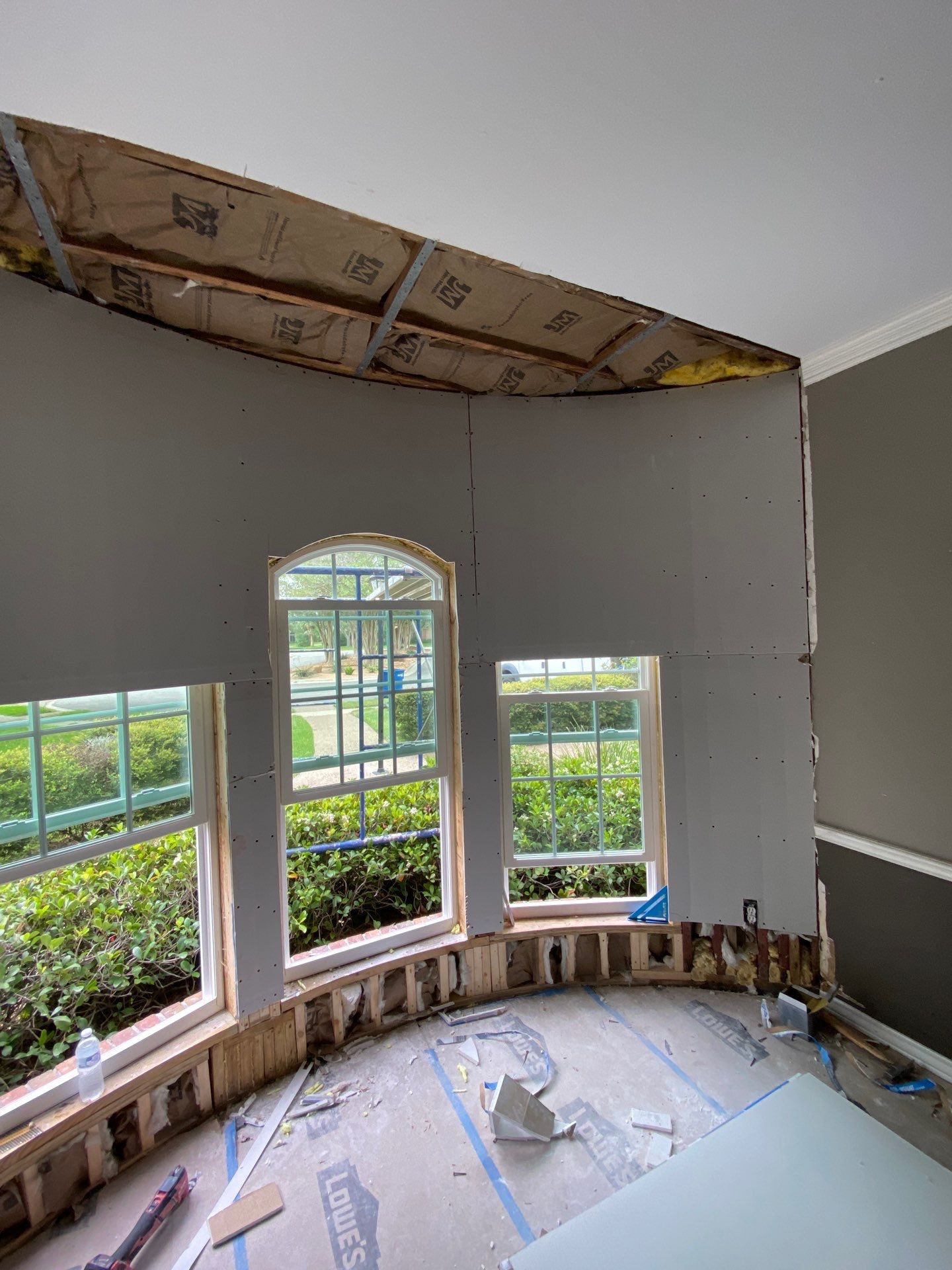 Oval Office Rebuild by Bayfront Roofing and Construction