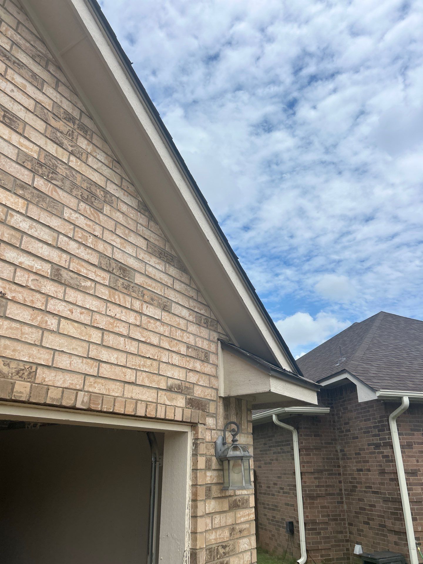 Soffit Replacement and Exterior Painting in Edmond, OK by McCann's Roofing and Construction