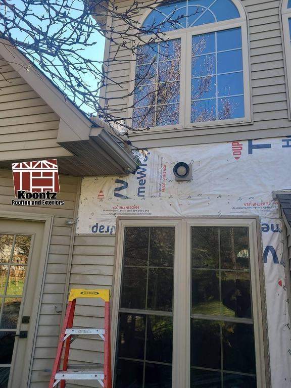 Window Installation using ViWinTech Windows by Koontz Construction