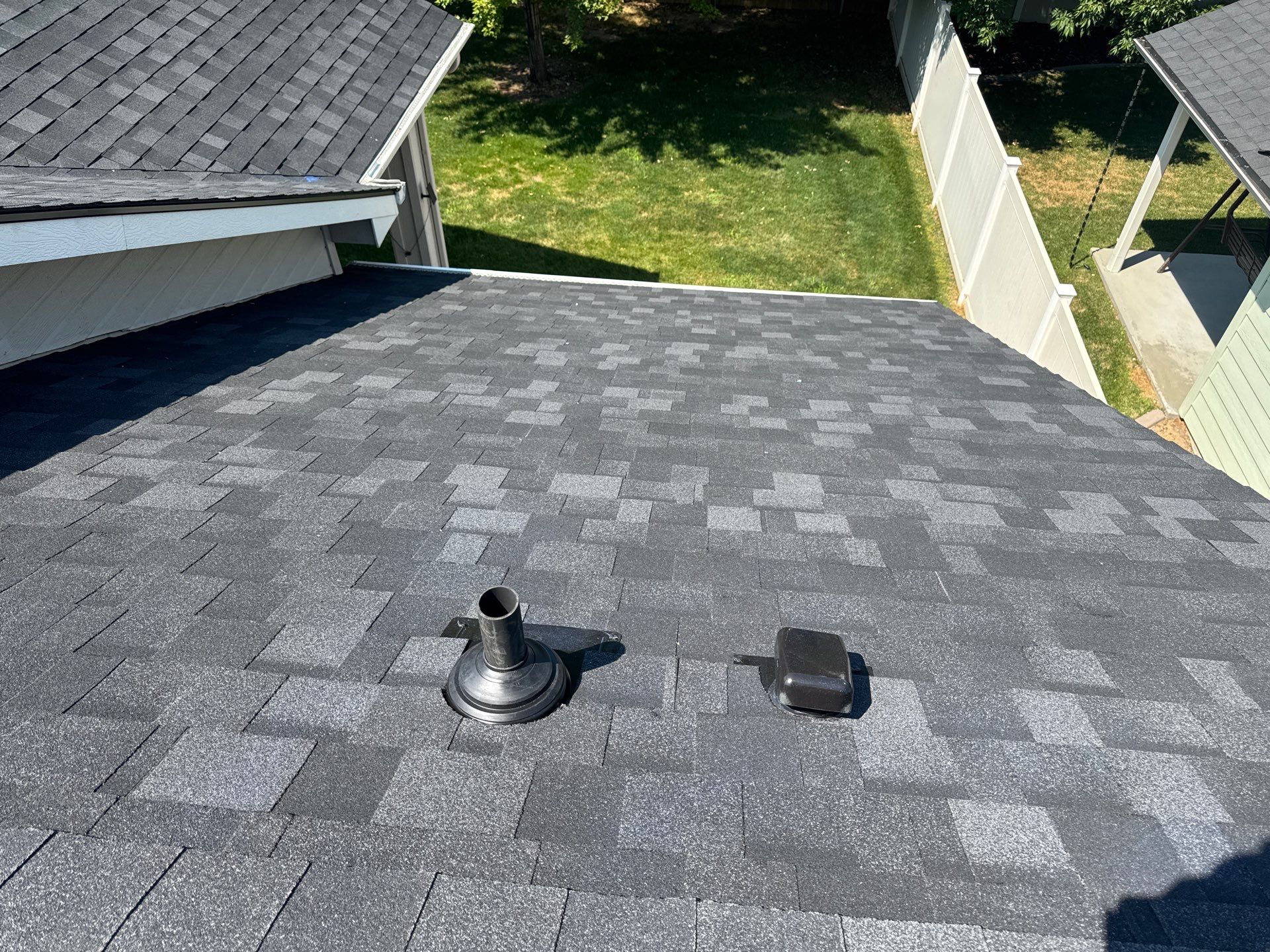 Complete Residential Roof Replacement Featuring Architectural Shingles in Meridian by Olive Roofing