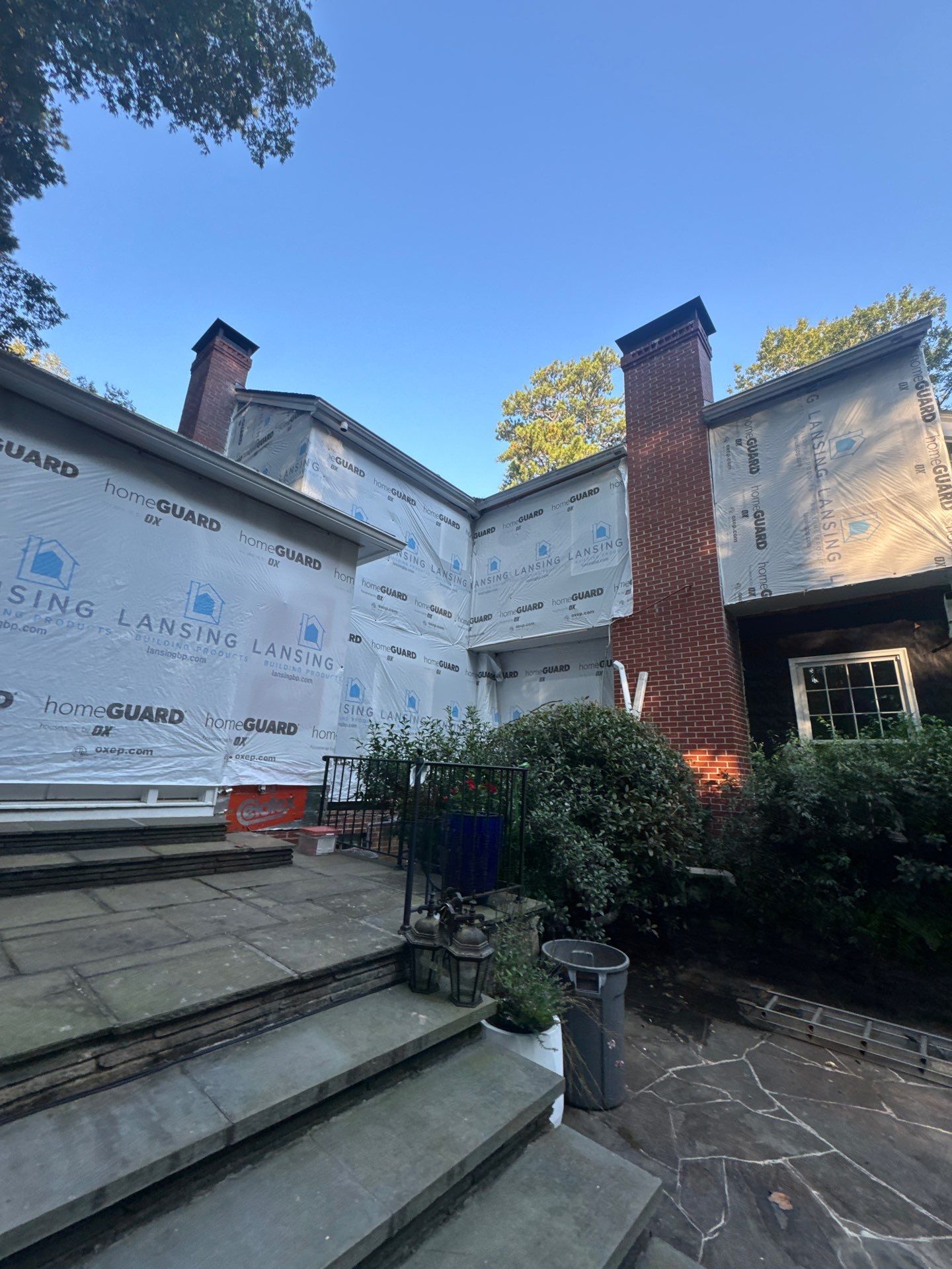 Siding Installation using James Hardie Color Plus Lap Siding by Nelson Exteriors 