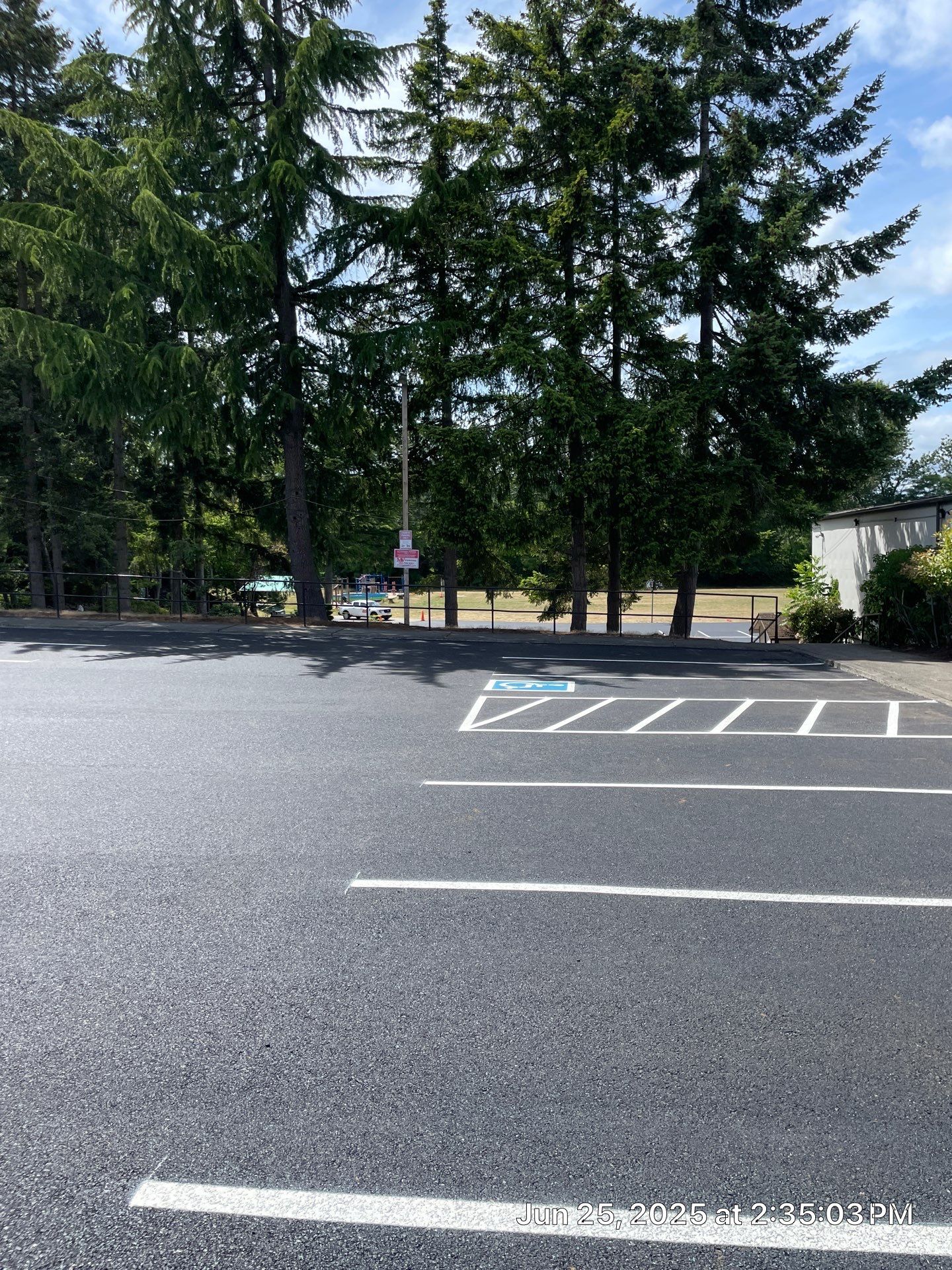 Sealcoat Parking Lot Renovation by Jireh Asphalt & Concrete Inc 