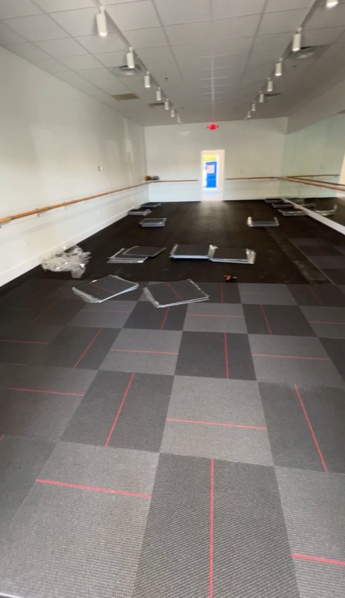 Commercial Remodel using Tile Flooring by Flip Ninja