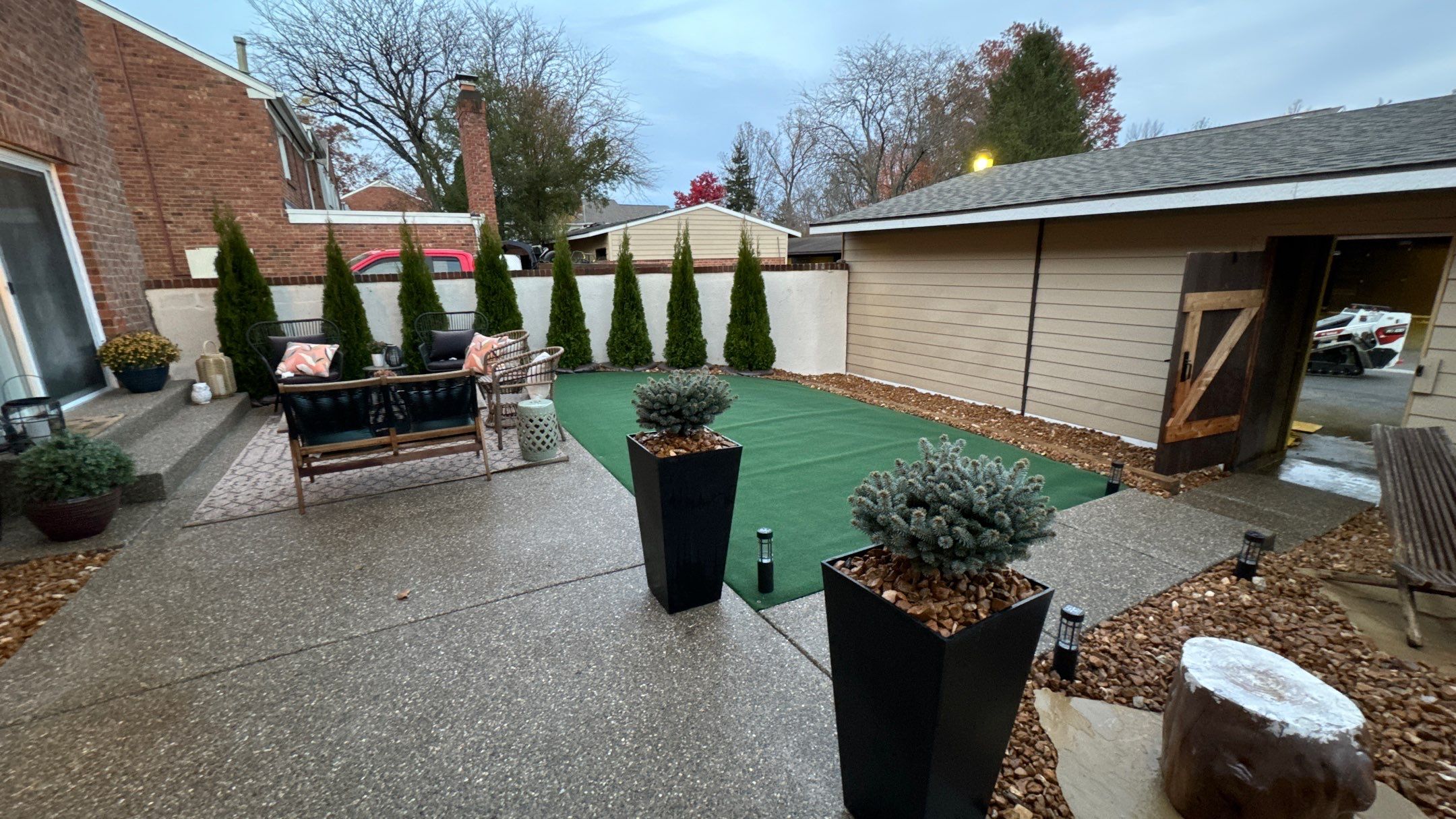 Courtyard Overhaul by Reisenberg’s Lawn & Landscape, LLC