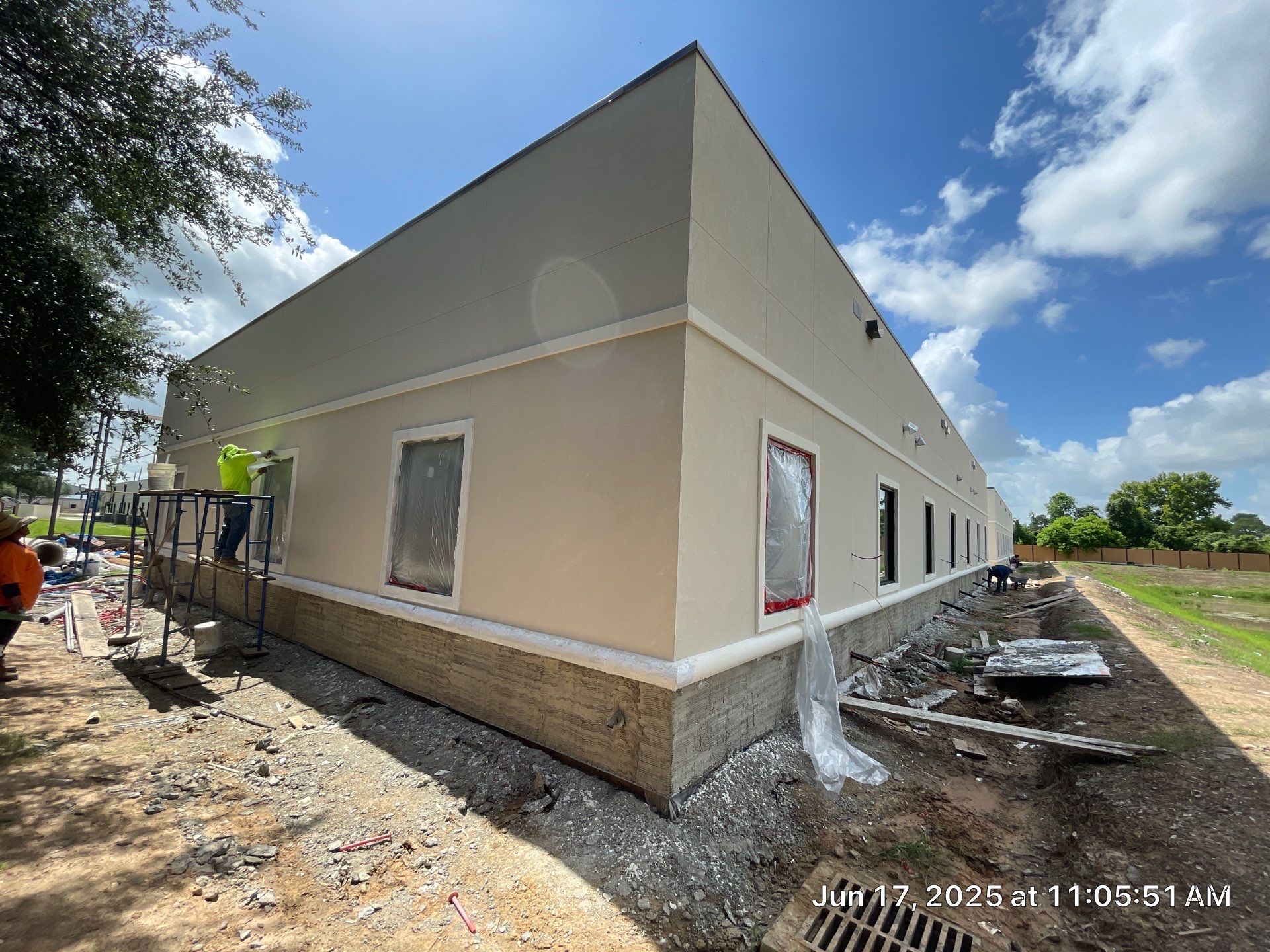 Commercial Façade Excellence with Bullnose Detailing by Apex Conventional Stucco Llc
