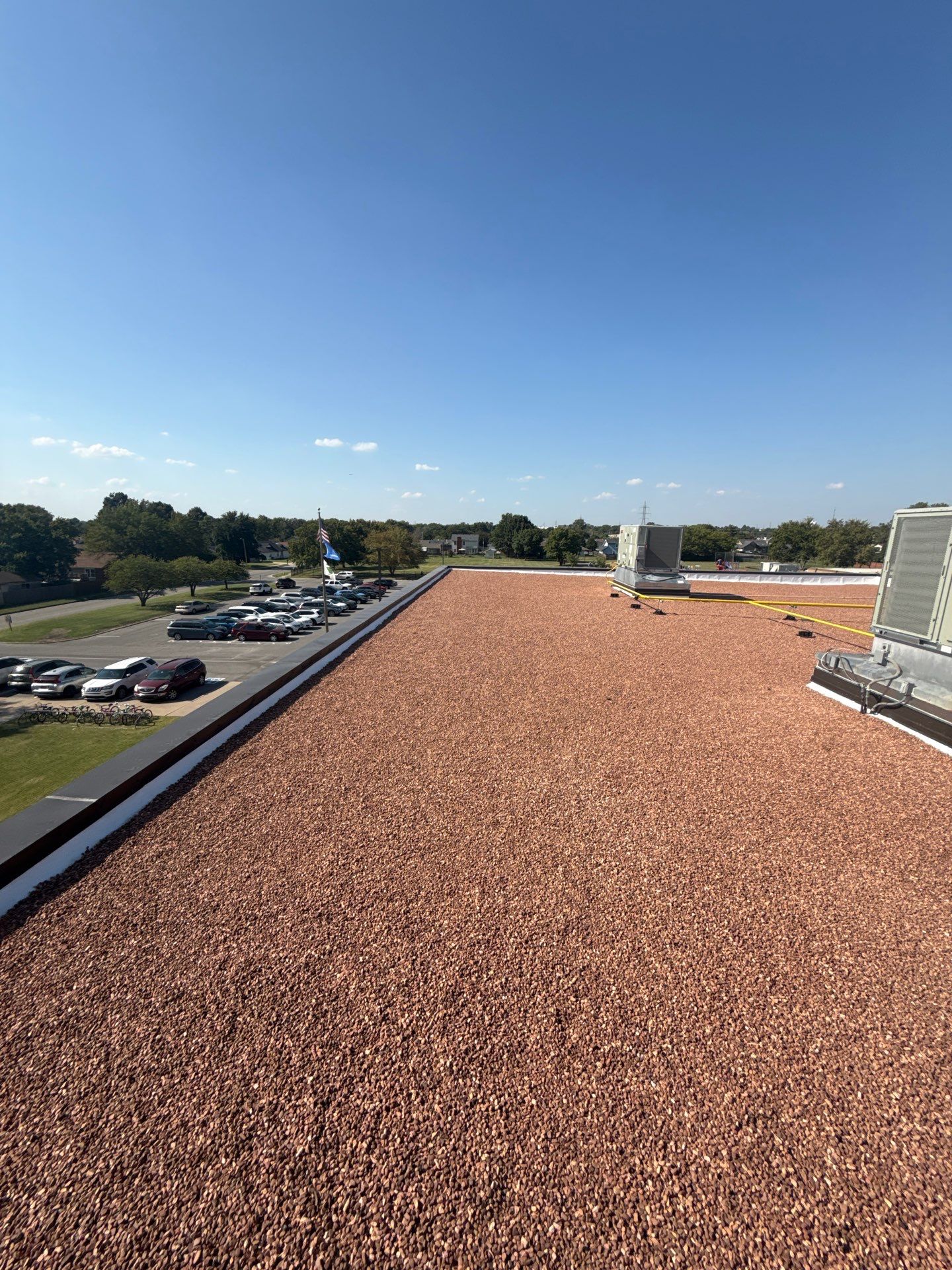 Mills Elementary School Commercial Re-Roof and Moisture Protection by Secondary Rhodes