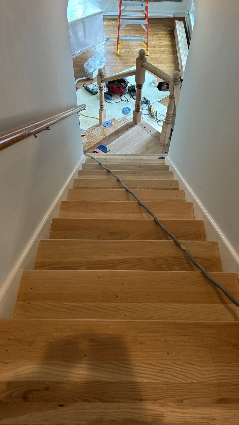 From carpet to hardwood by Footprints Floors of Nashville