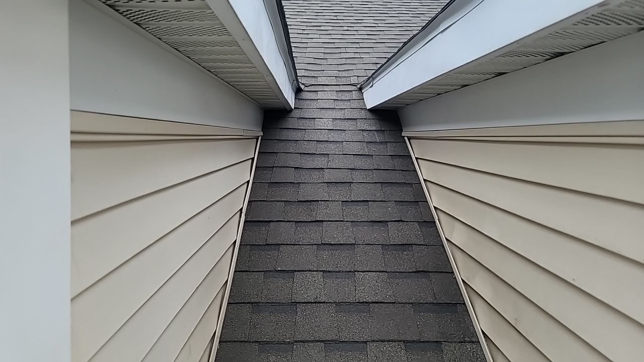 ATLAS PINNACLE PRISTINE COLOR: WEATHERED WOOD DRIP EDGE: WHITE by Eagle Eye Roofing