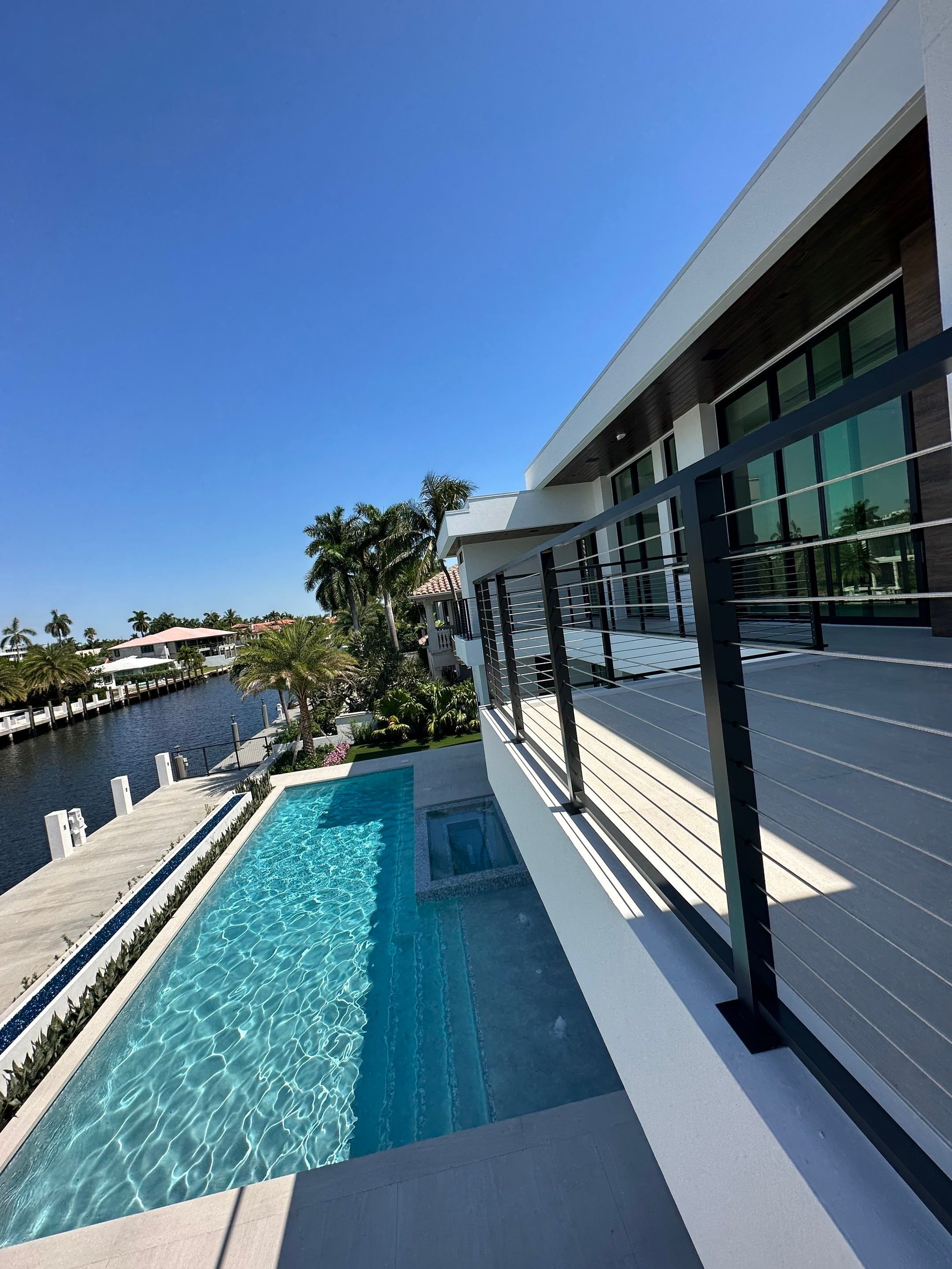 Custom Home in Fort Lauderdale, Florida by Toledo Iron Works