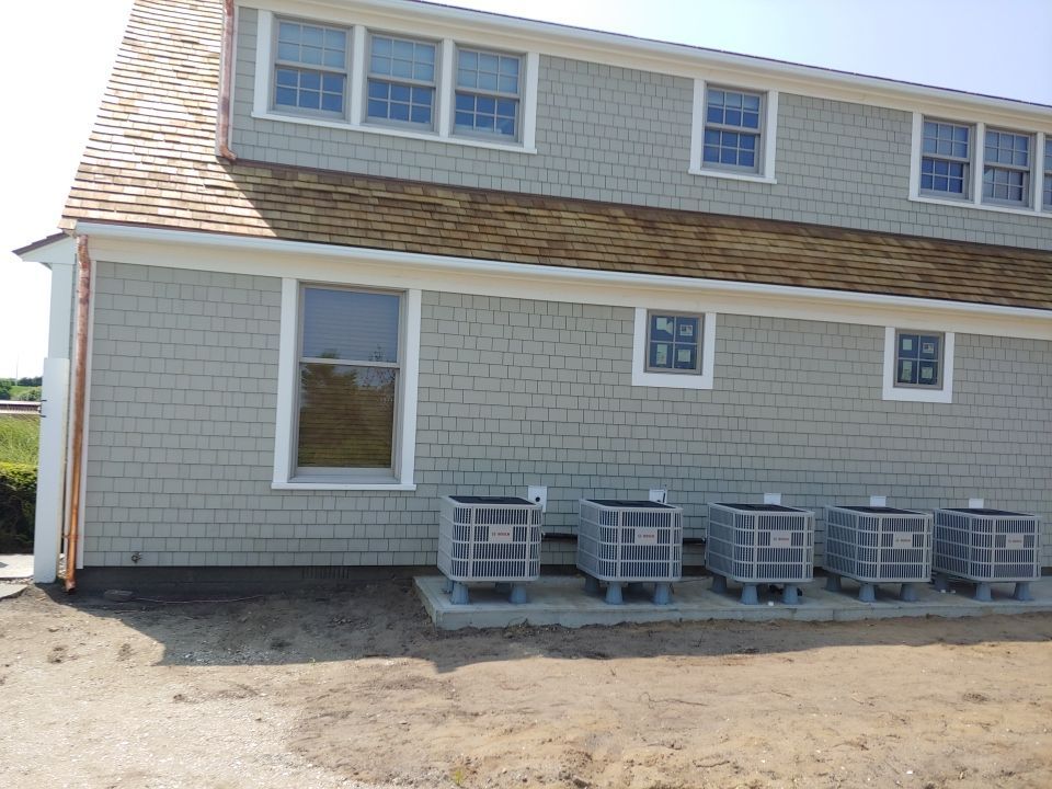 Gutter Installation using 4x6 Fiberglass Gutter in Harwich Port, MA by Gutter Pro Enterprises