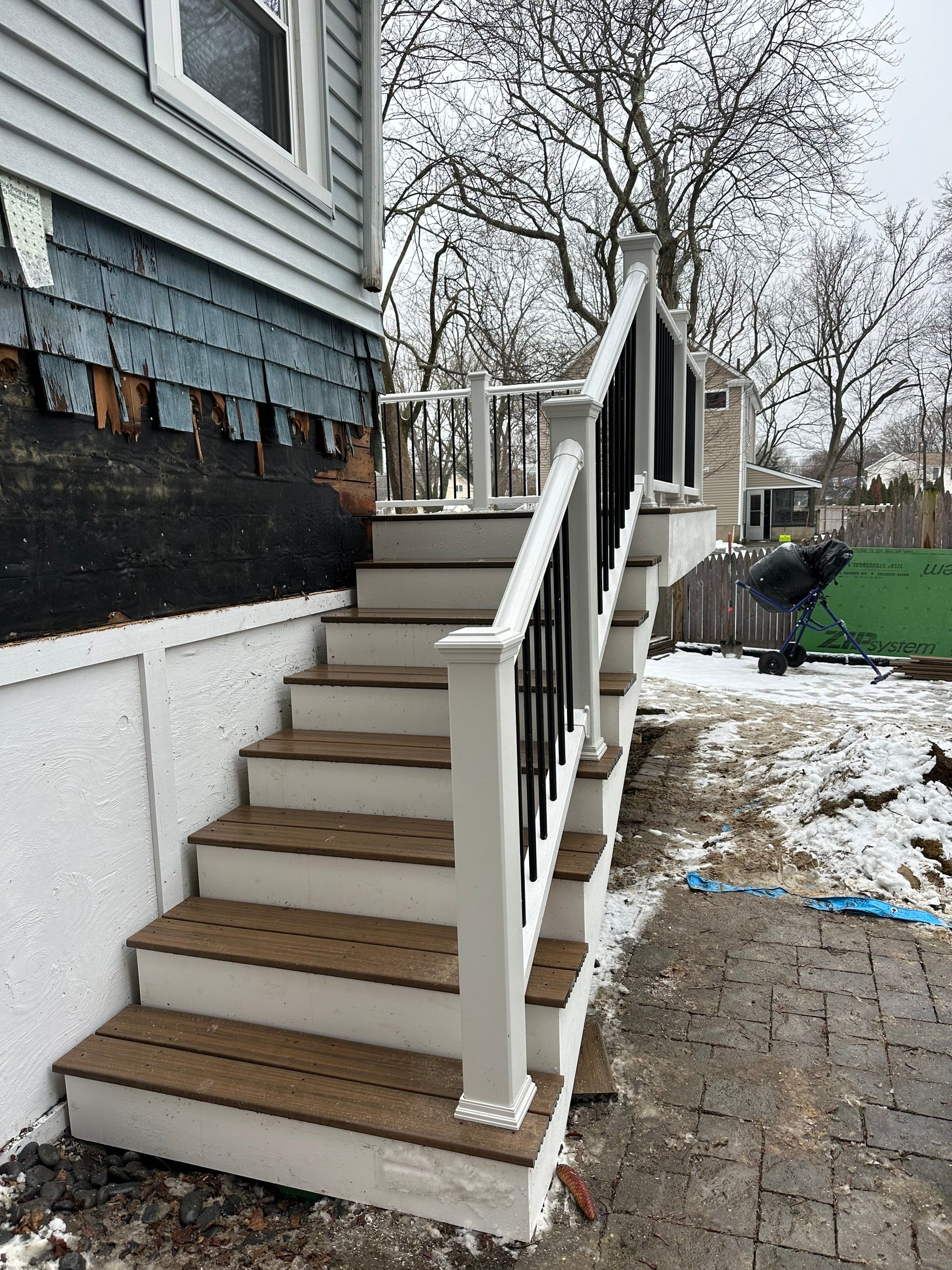 Complete exterior renovation in Norwood, MA by UBrothers Construction