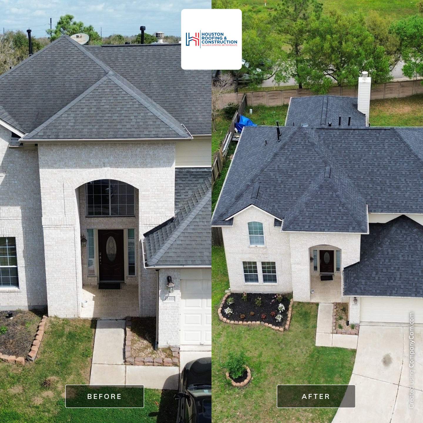 Roof Replacement by Houston Roofing & Construction