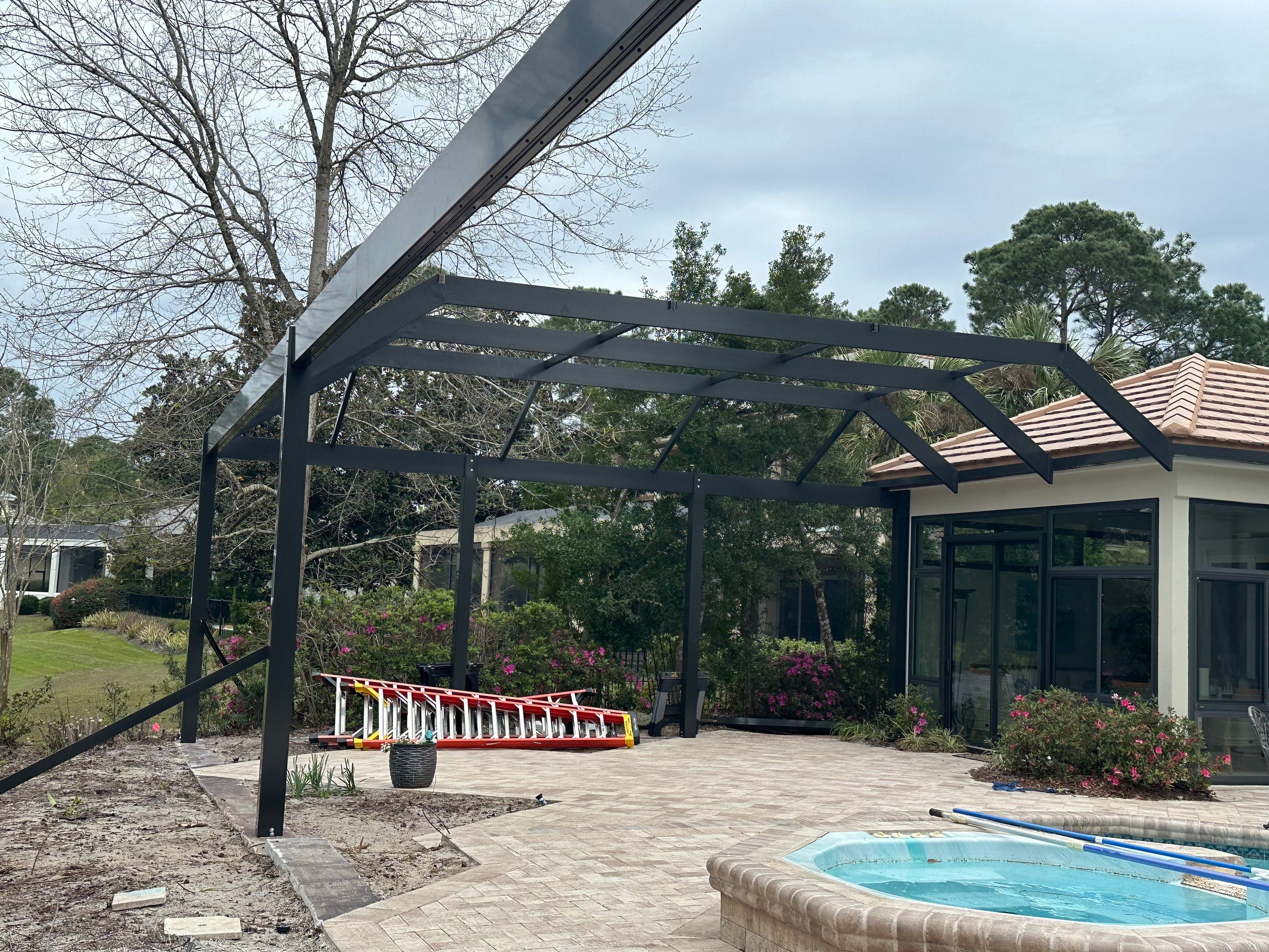 Pool Cover Oasis in Destin by Titan Sunrooms