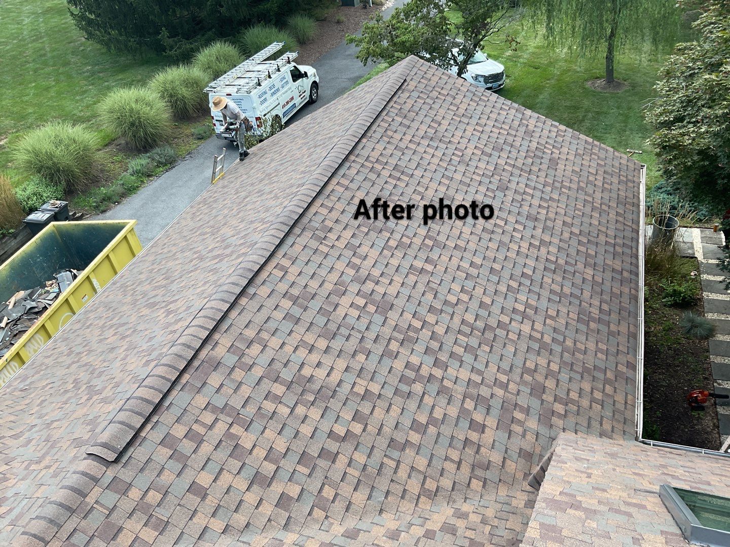 New Shingle Roof, New Skylights, New Windows, Repair T-1 11 panels by Alpha Design Services