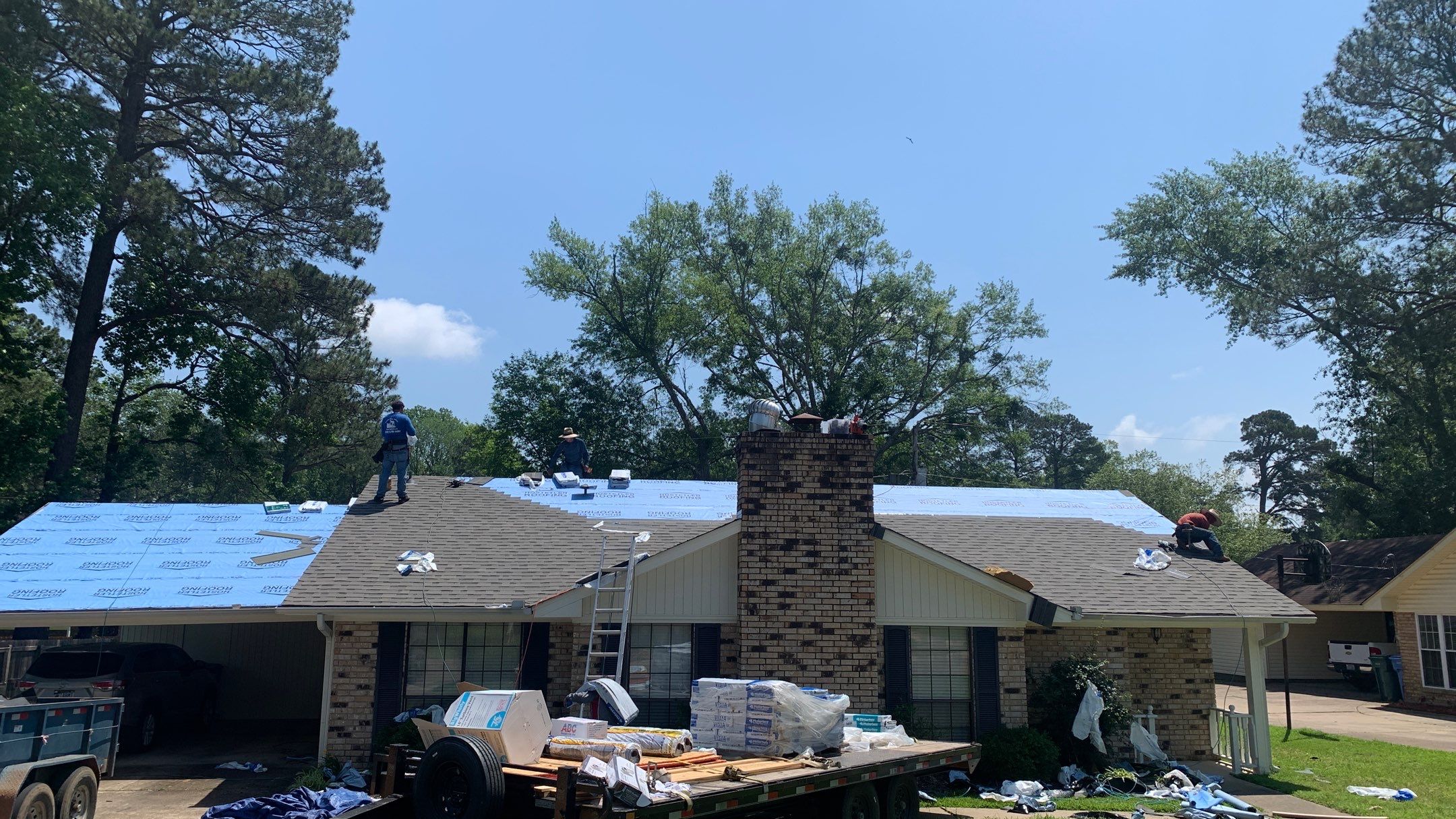 Residential Shingle Reroof using Malarkey Vista by Hostetler Roofing