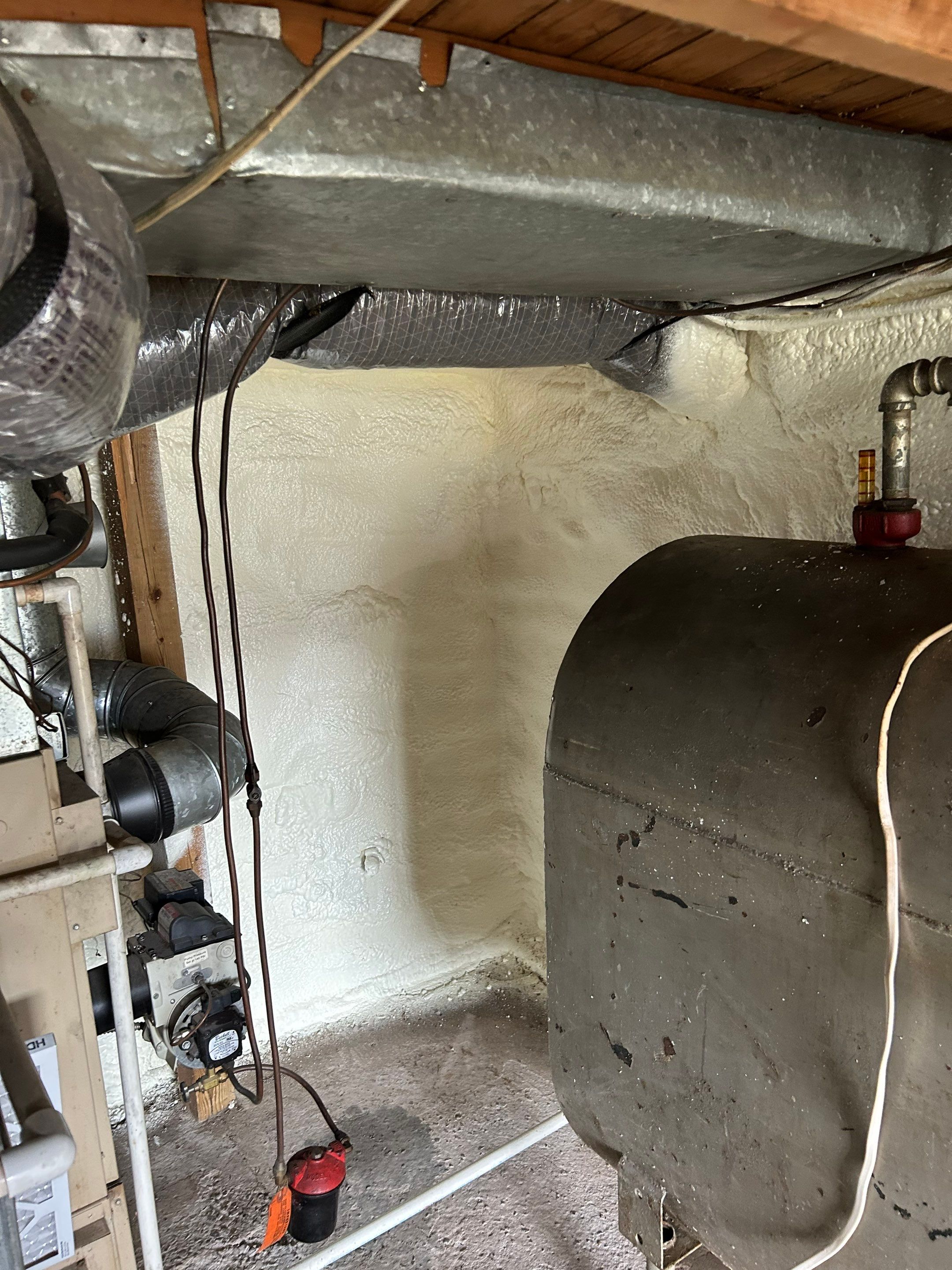 Mesko-Insulating a remodel with sprayfoam by Burke Home Services