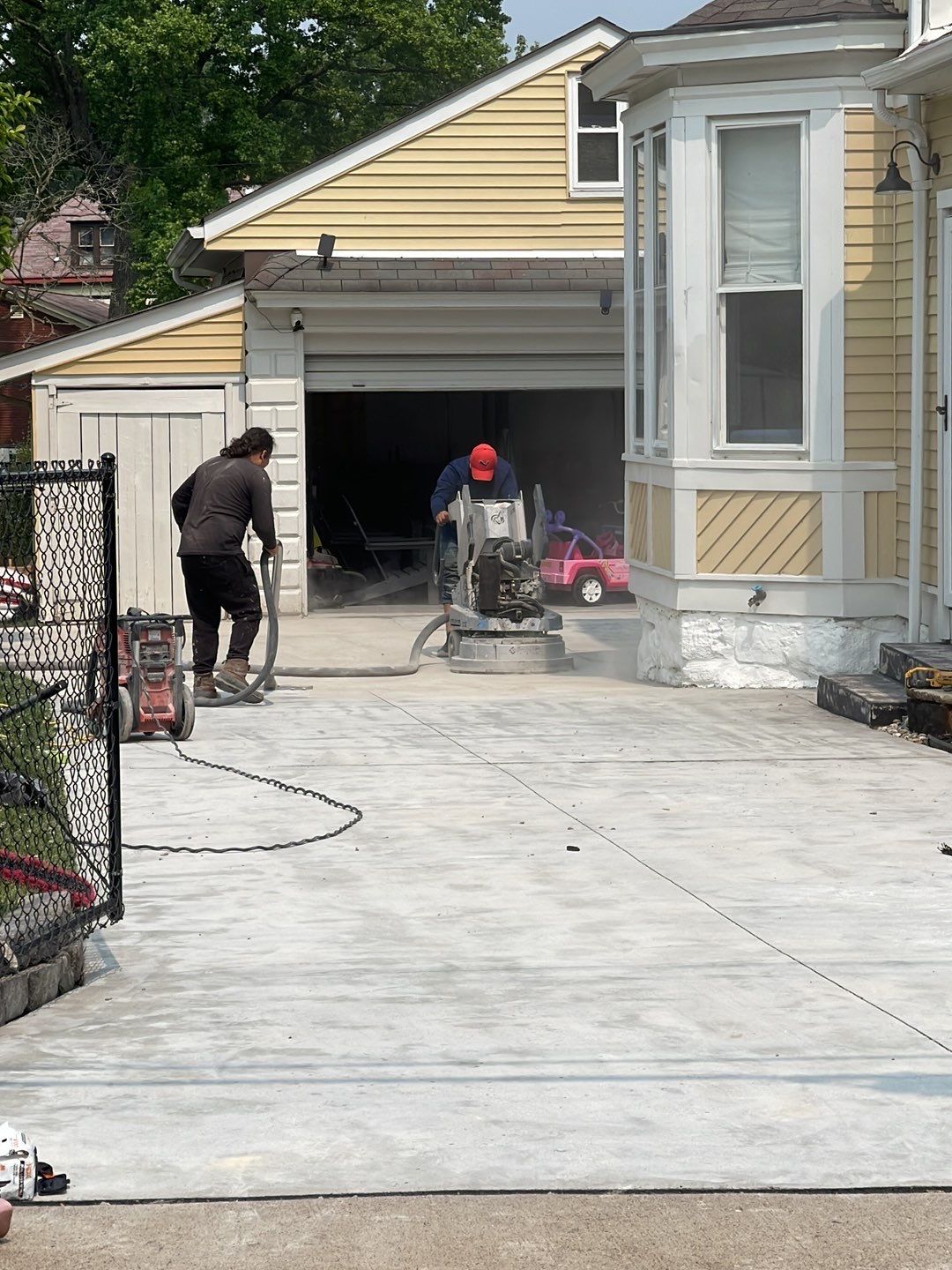 Driveway Project in Pittsburgh by Floors in a Day, Inc