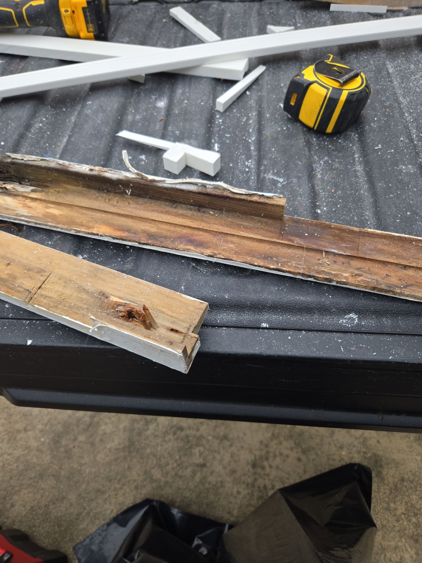 Bathroom Window Rot Repair by A Step Above Handy LLC