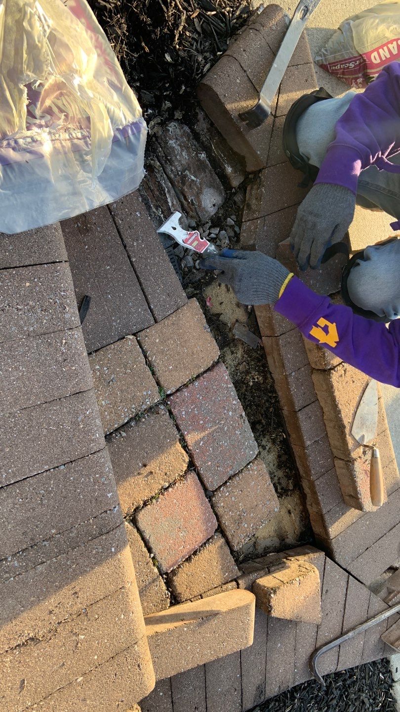 Exterior Repair using Pavers by A1 NERDY HOMES LLC