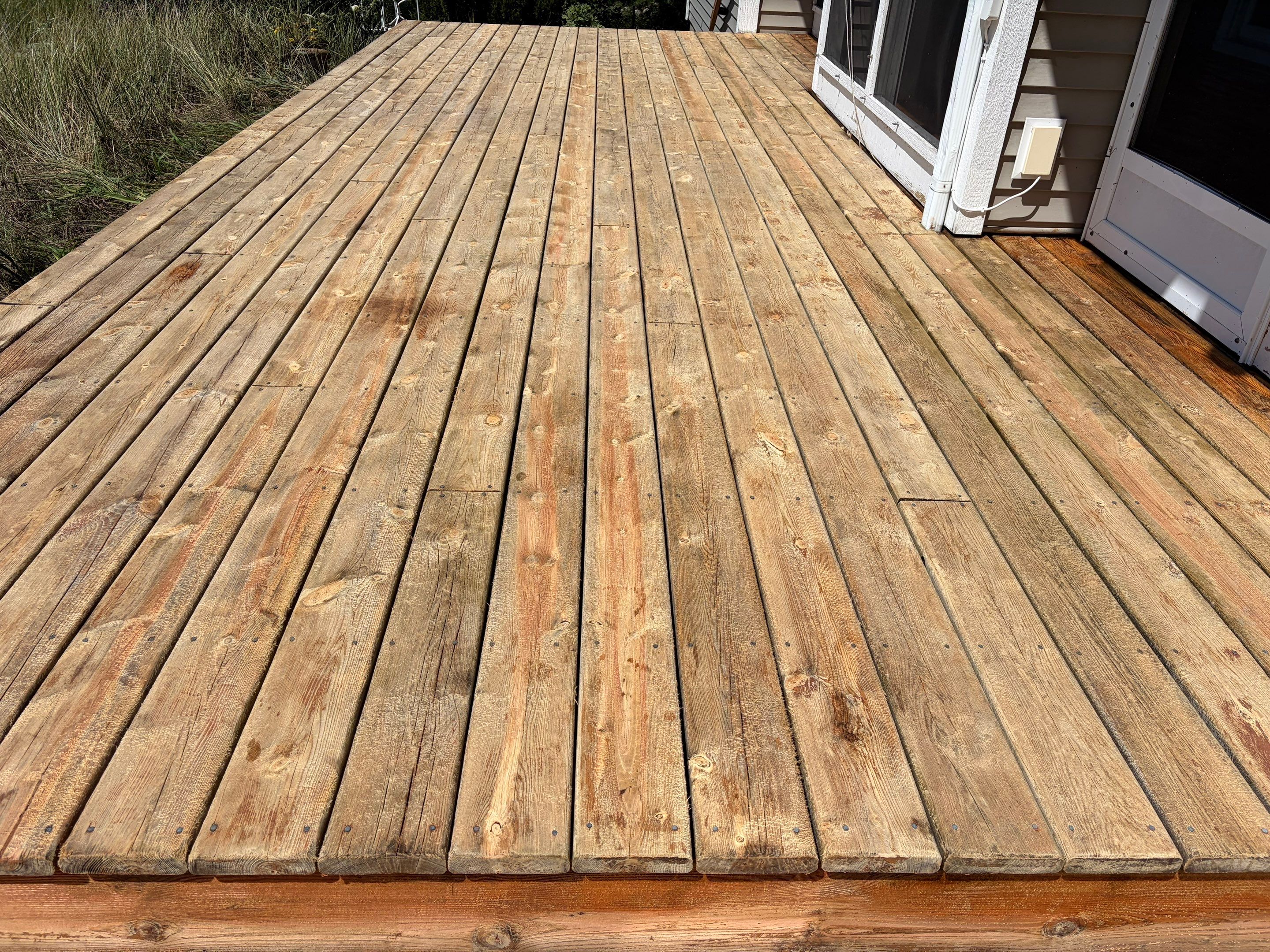 Coastal Deck Pressure Washing and Protective Staining in Whitehall by Gordon Painting