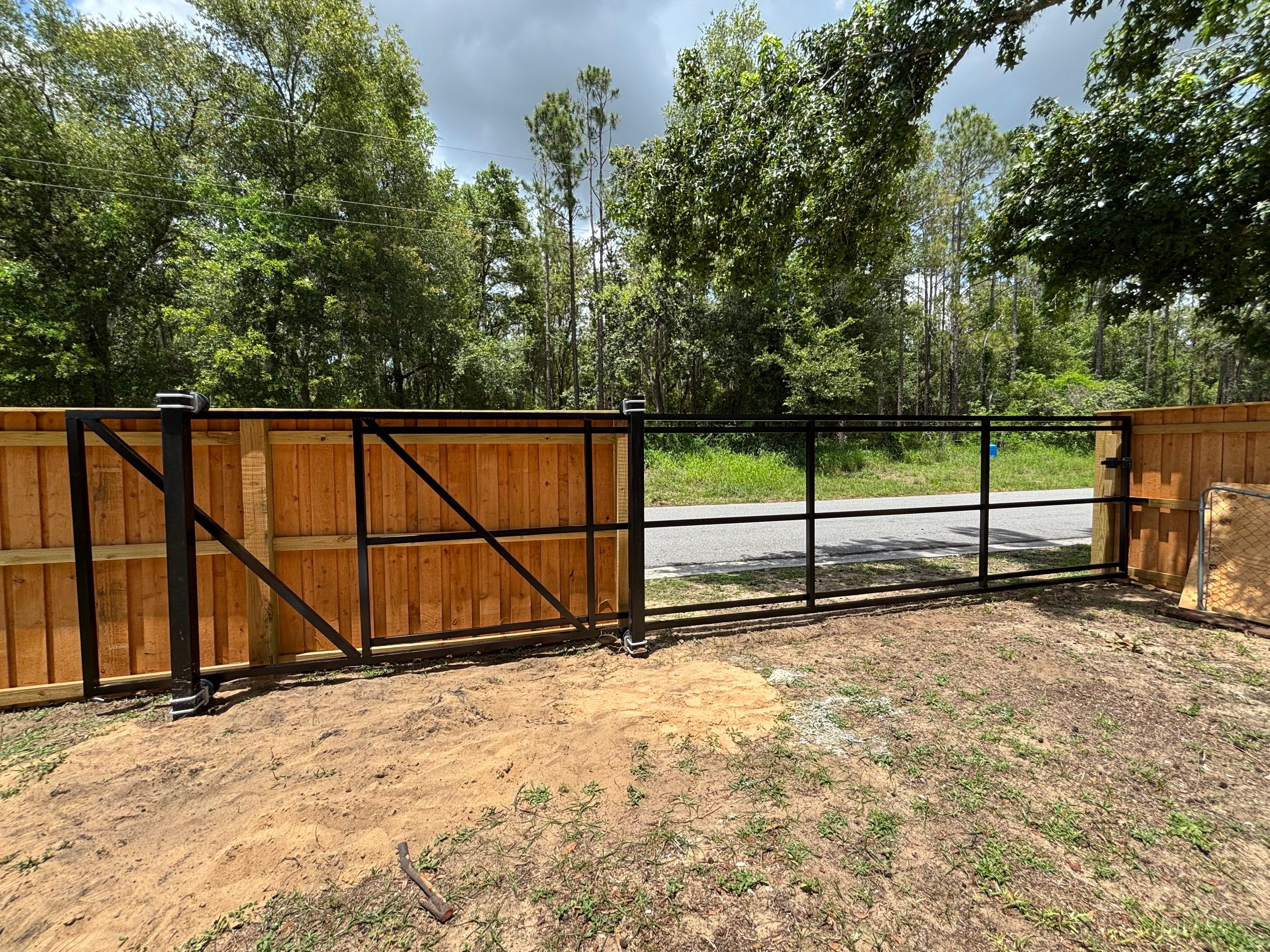 Custom Gate in Minneola, FL by Weld Workx FL LLC