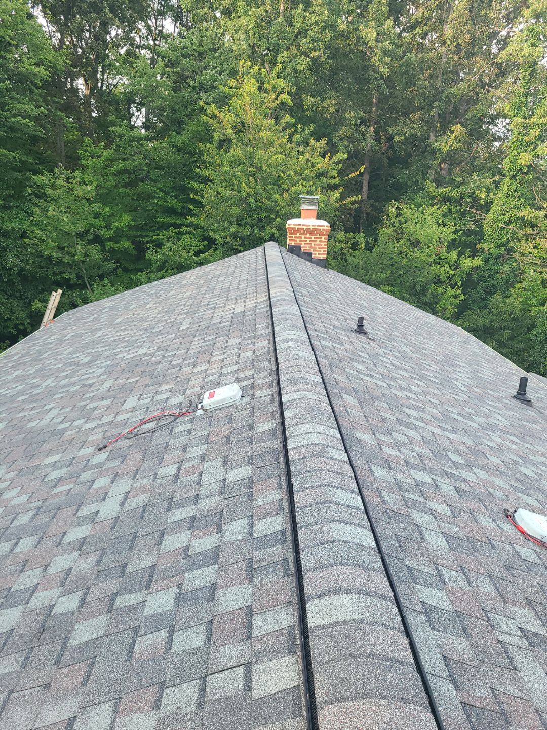 Woodbridge: Roof Replacement with CertainTeed Landmark Pro Designer Shingles in Max Def Colonial Slate by RM Banning, Inc.