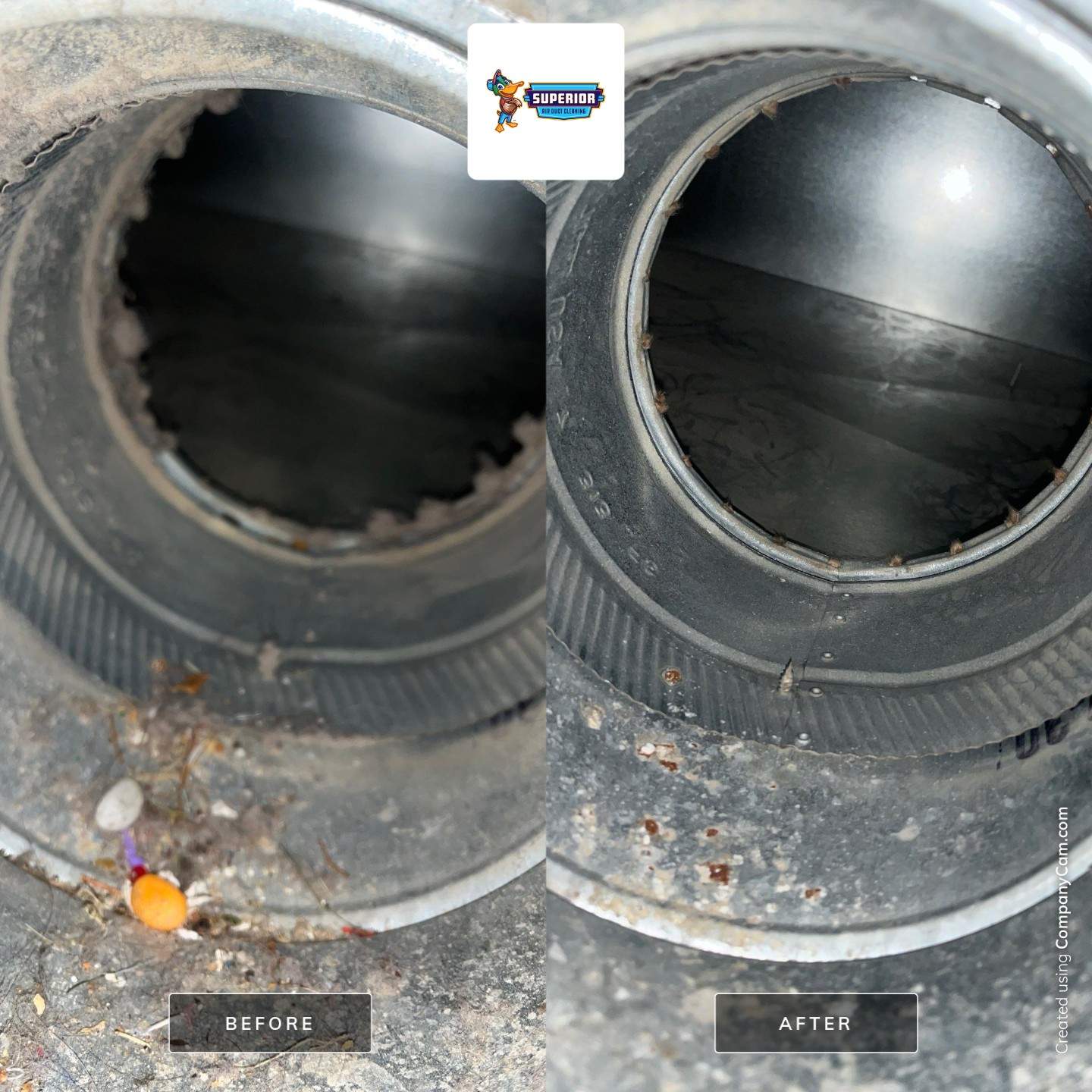 Air Duct Cleaning With a Vacuum Truck in Beaver Falls, PA by Superior Air Duct Cleaning