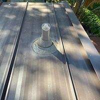 24ga 1" Nail-Strip Mansard Brown  by Total Roofing System The Metal Roof Experts