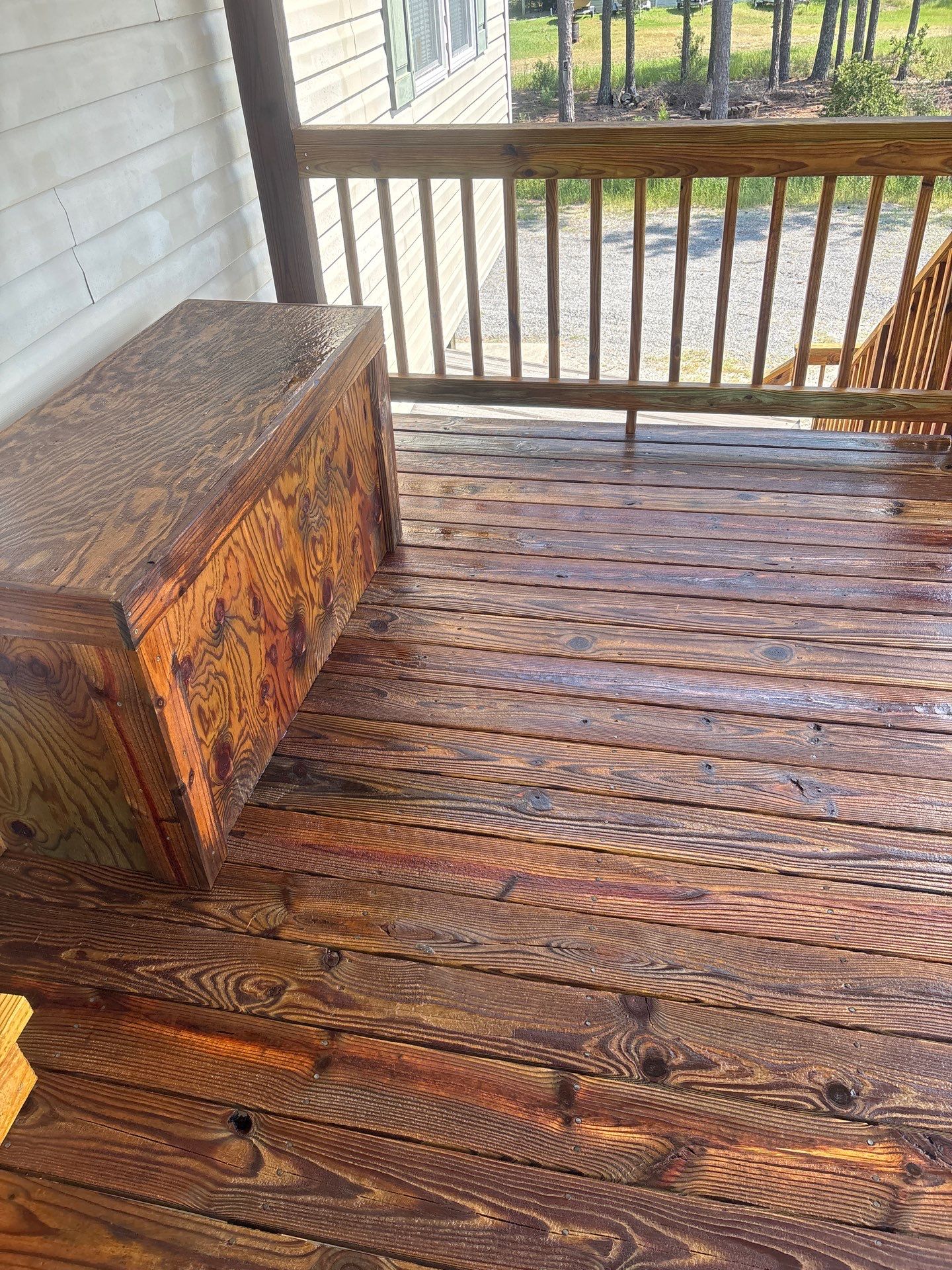 Deck using Wood Sealant by DuraSeal