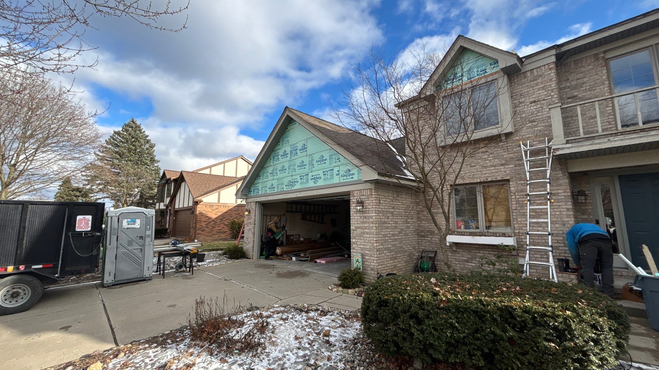 Siding Replacement using Alside Costal Sage by 180 Contractors
