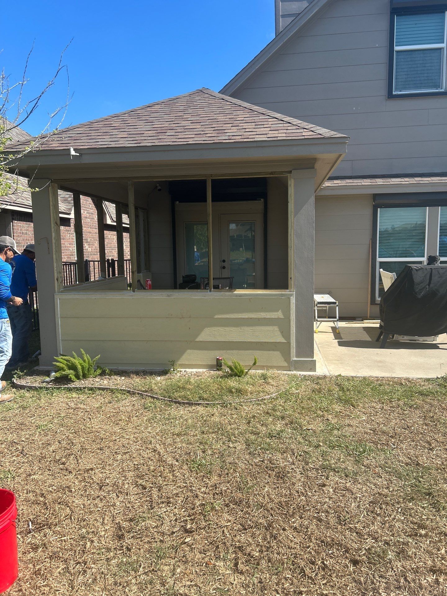 Man Shade by Bayfront Roofing and Construction