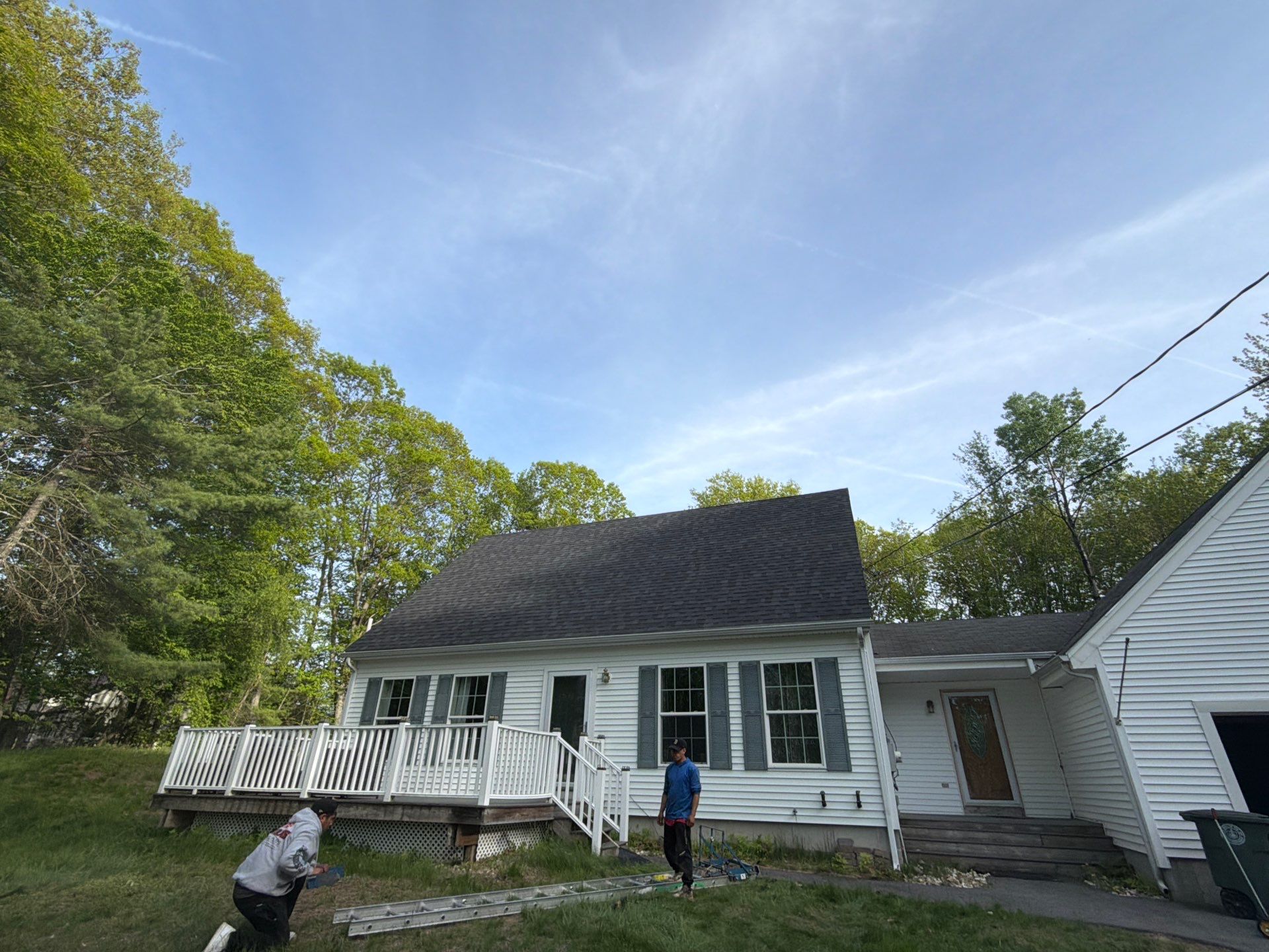 Comprehensive Asphalt Roofing Project for Multi-Story Westbrook Home by Tall pine roofing