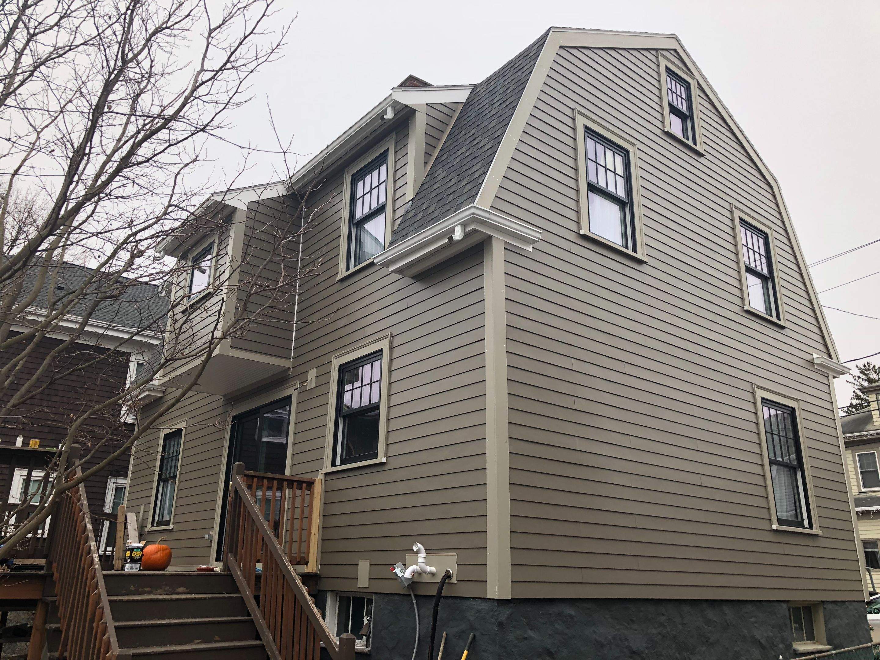 Siding Installation using James Hardie by UBrothers Construction