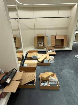 Structured cabling installation by CimaSolutions