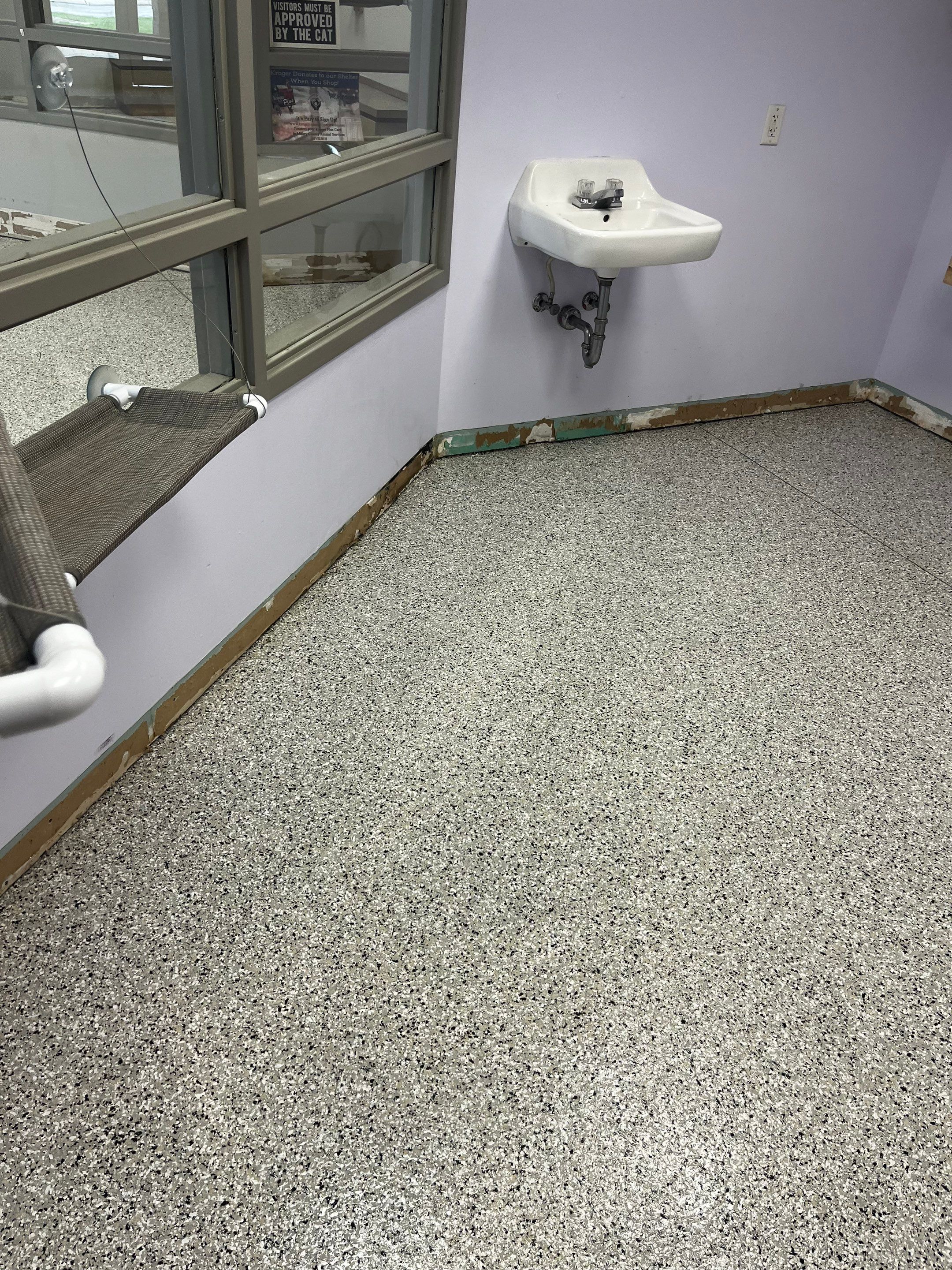 Commercial Floor Coating using Cabin Fever by My Garage Floor Guys