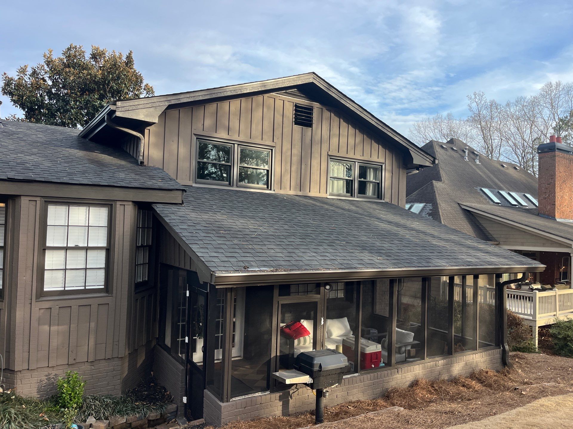 Rotten Wood Replacement and Exterior Painting using Sherwin Williams SuperPaint and James Hardie by Nelson Exteriors