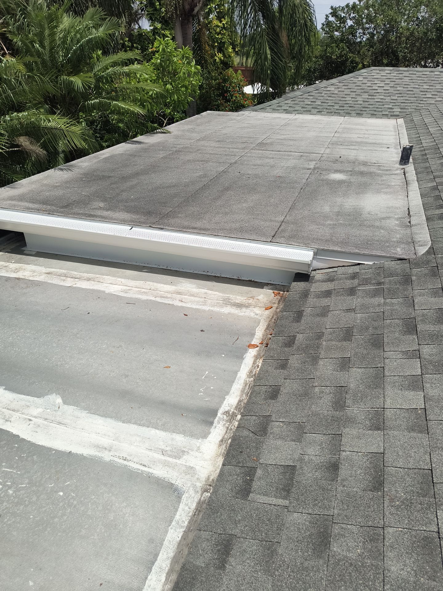 White 6-Inch Seamless Gutters in Sarasota FL by Gutter Professors